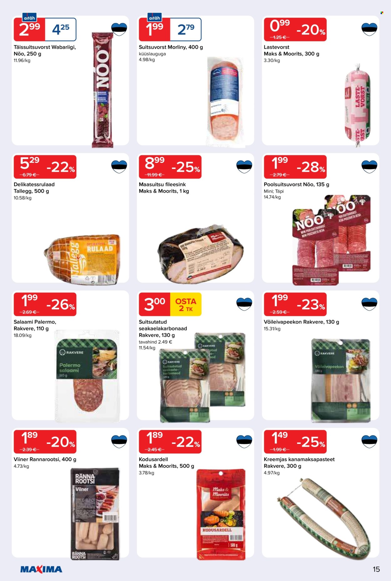 Maxima kliendileht (29.09 - 5.10.2026)