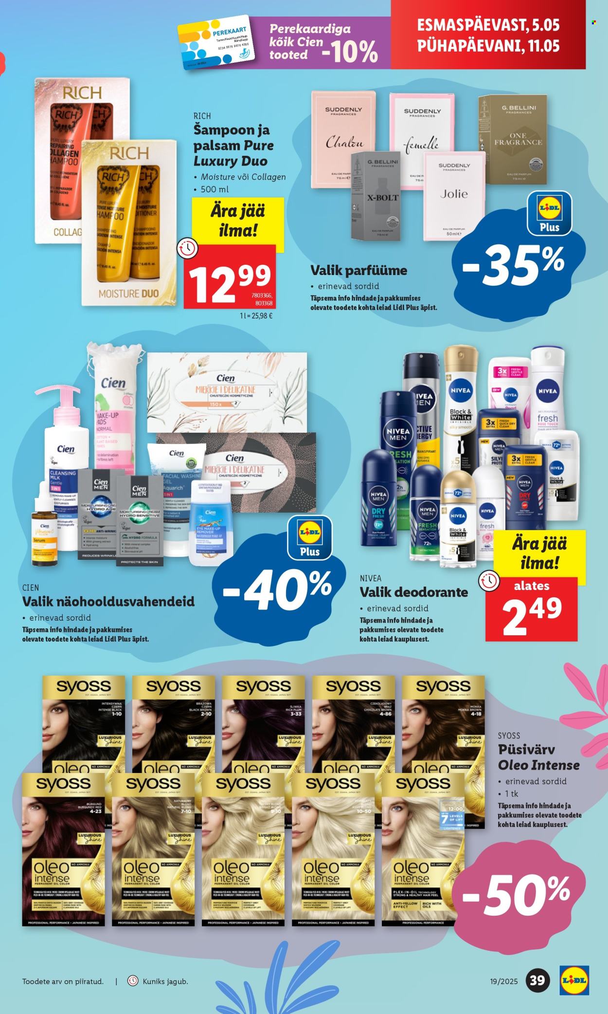 Lidl kliendileht - Nädalalõpu pakkumised (8.05 - 11.05.2025)