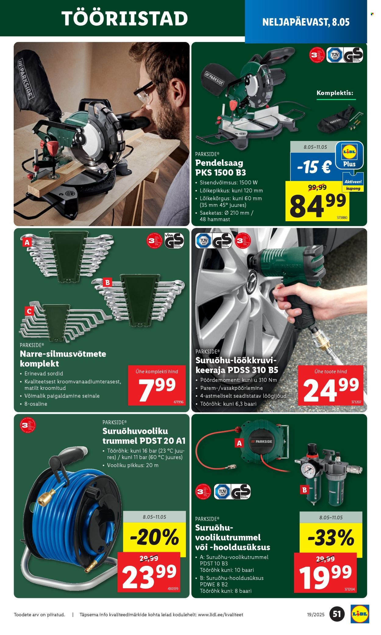 Lidl kliendileht - Nädalalõpu pakkumised (8.05 - 11.05.2025)