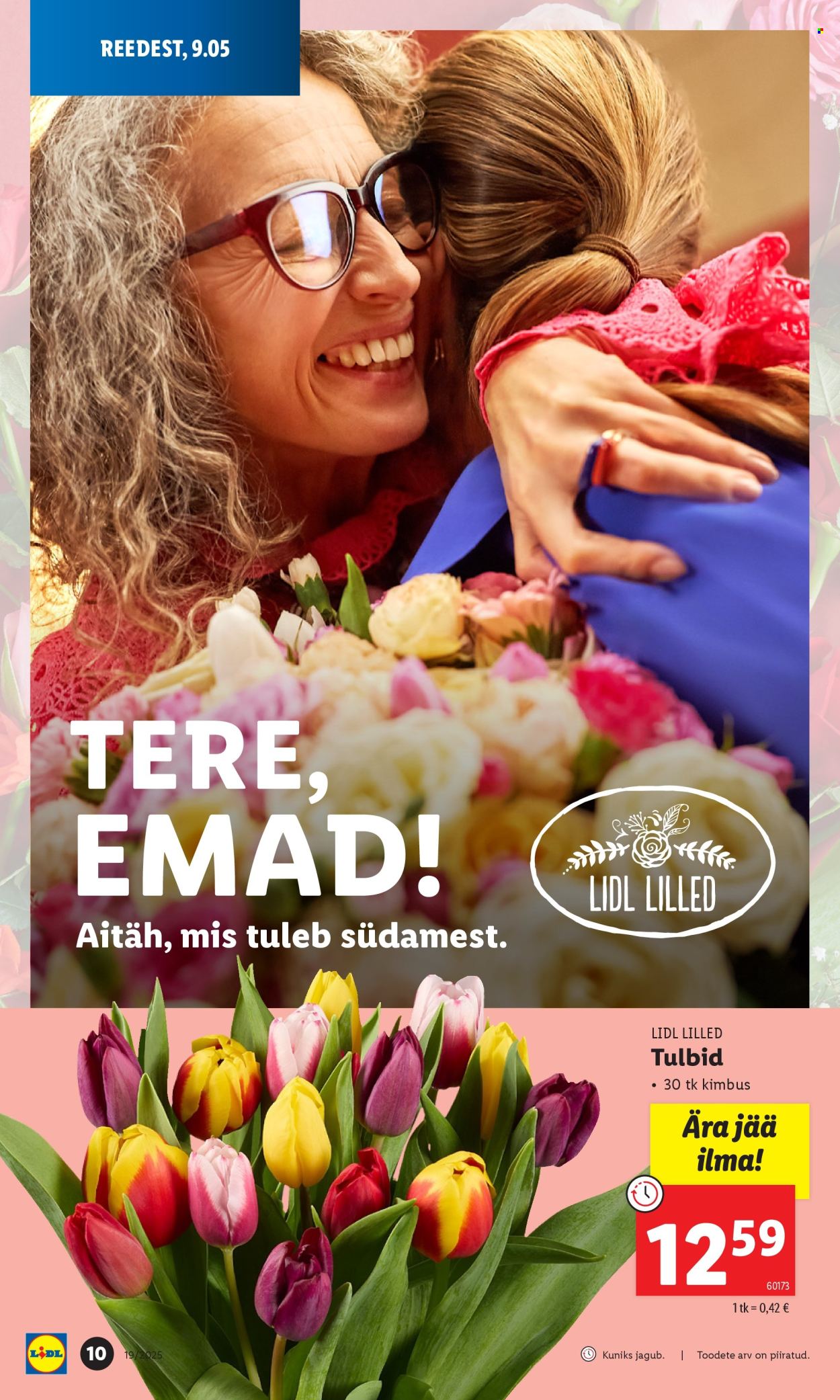 Lidl kliendileht - Nädalalõpu pakkumised (8.05 - 11.05.2025)