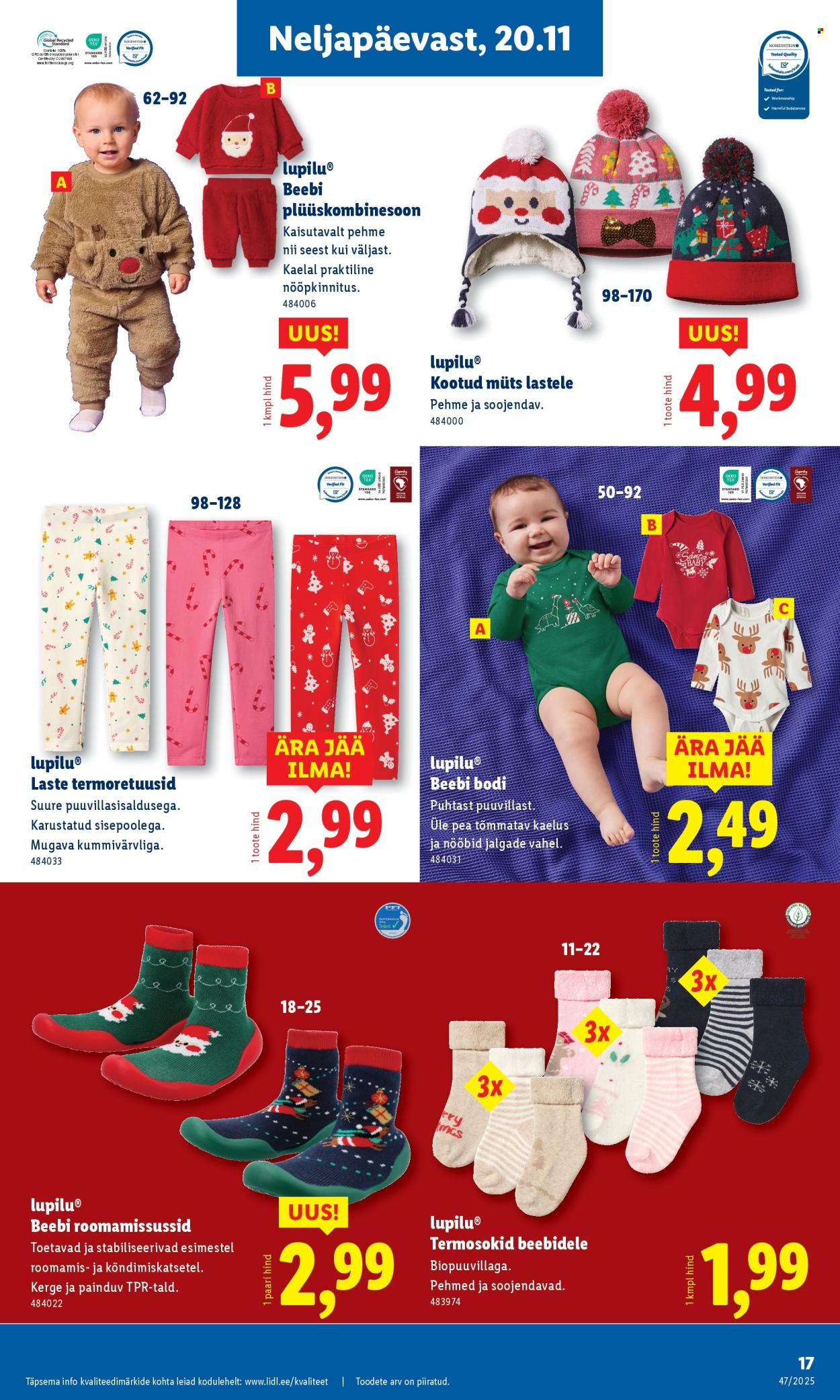 Lidl kliendileht - Tööstuskaupade pakkumised (17.11 - 23.11.2025)