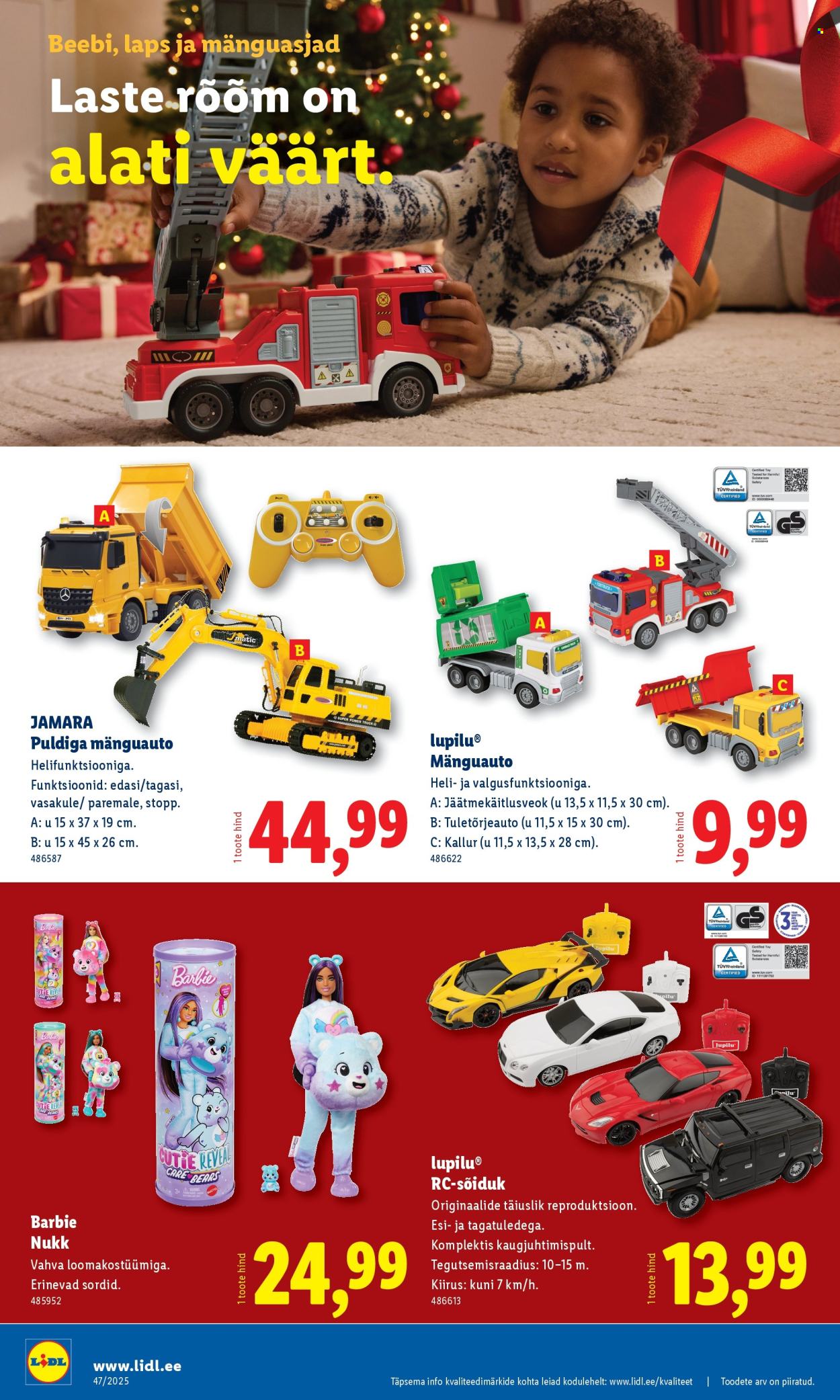 Lidl kliendileht - Tööstuskaupade pakkumised (17.11 - 23.11.2025)