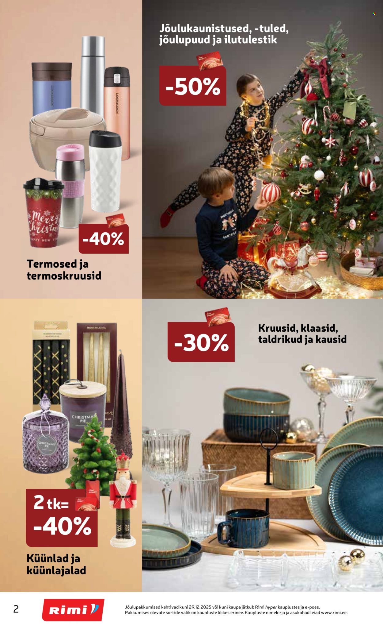 Rimi kliendileht - Kliendileht (16.12 - 29.12.2025)
