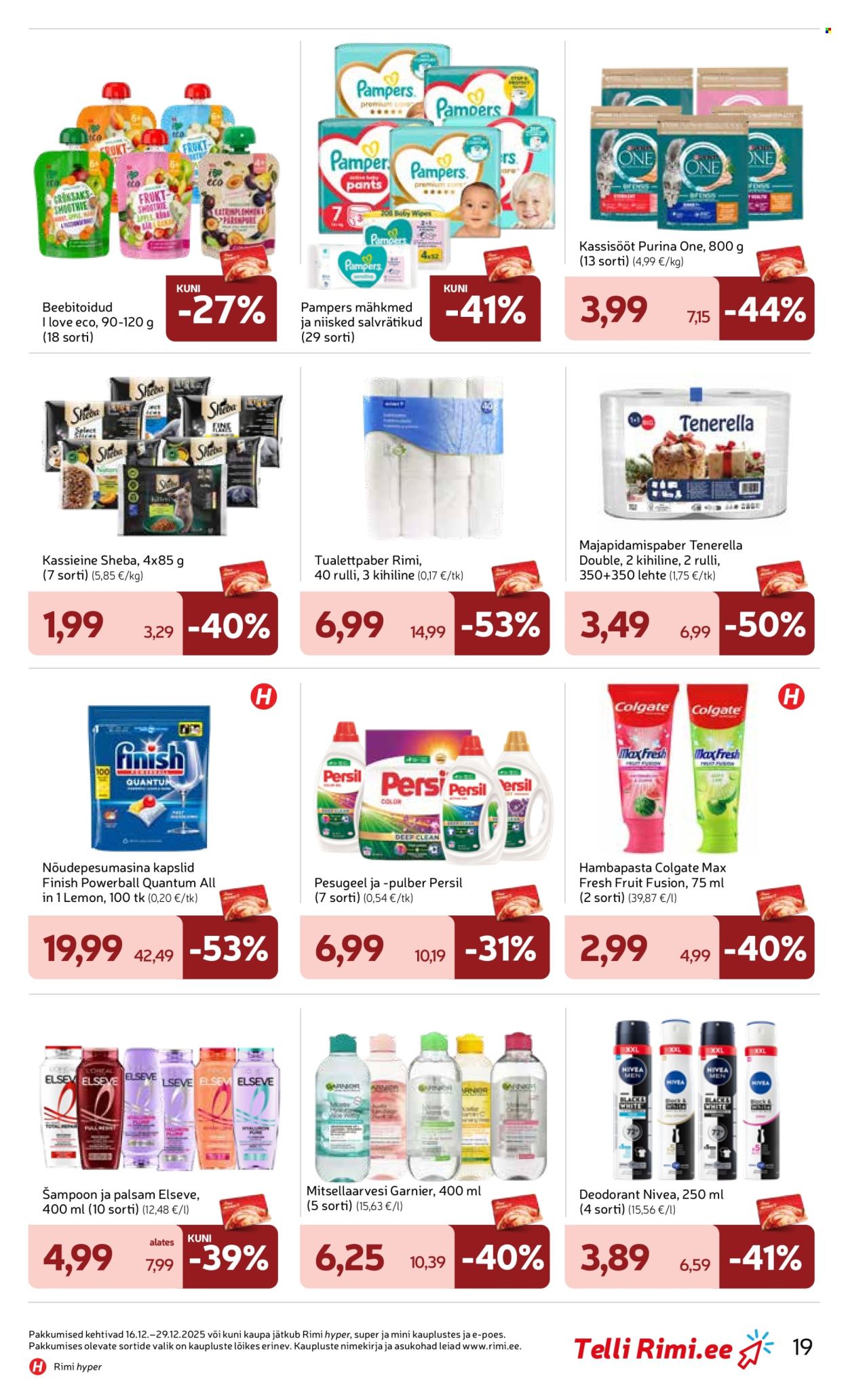 Rimi kliendileht - Kliendileht (16.12 - 29.12.2025)