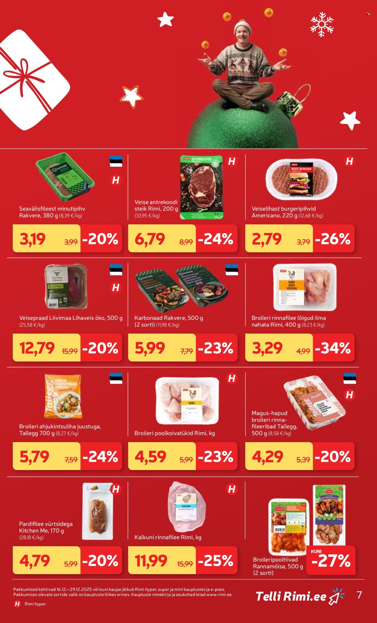 Rimi kliendileht - Kliendileht (16.12 - 29.12.2025)