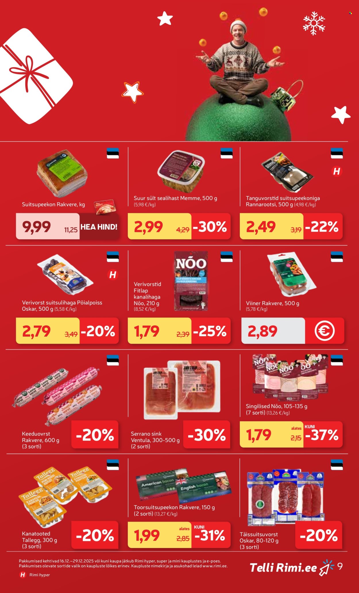 Rimi kliendileht - Kliendileht (16.12 - 29.12.2025)