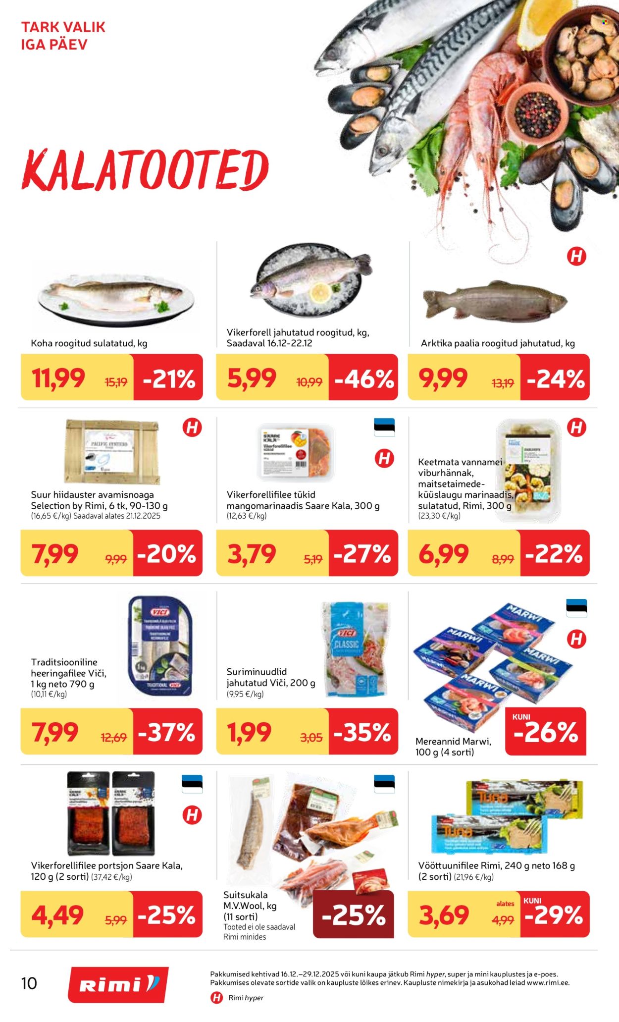 Rimi kliendileht - Kliendileht (16.12 - 29.12.2025)