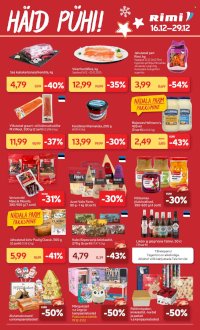 Rimi kliendileht - Kliendileht (16.12 - 29.12.2025)