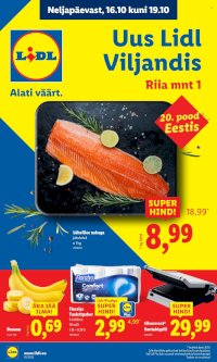 Lidl kliendileht - Viljandi, Riia mnt 1 (16.10 - 19.10.2025)