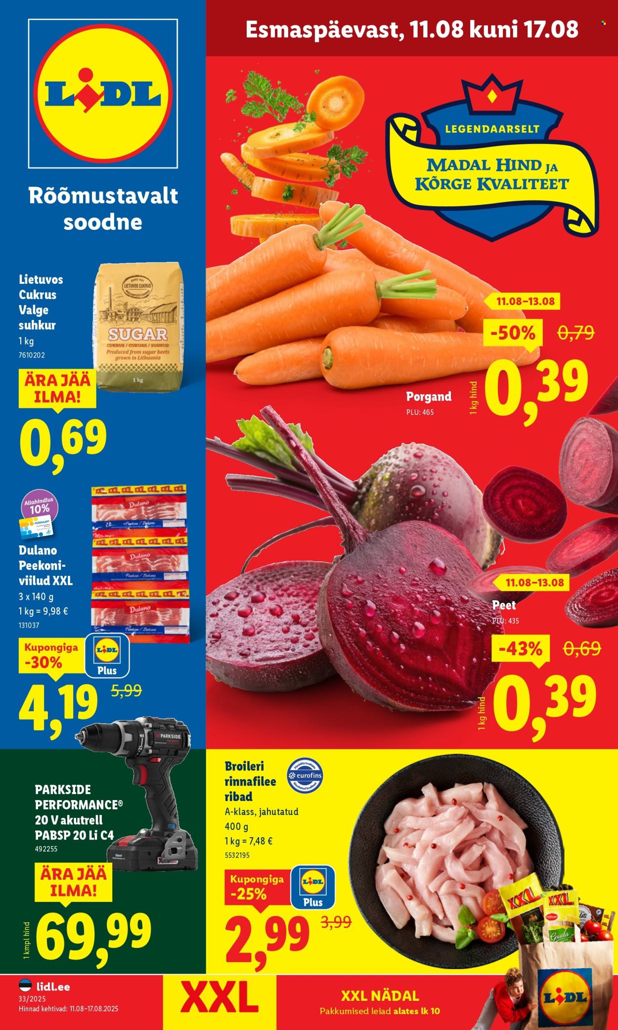 Lidl kliendileht - Kliendileht (11.08 - 17.08.2025)