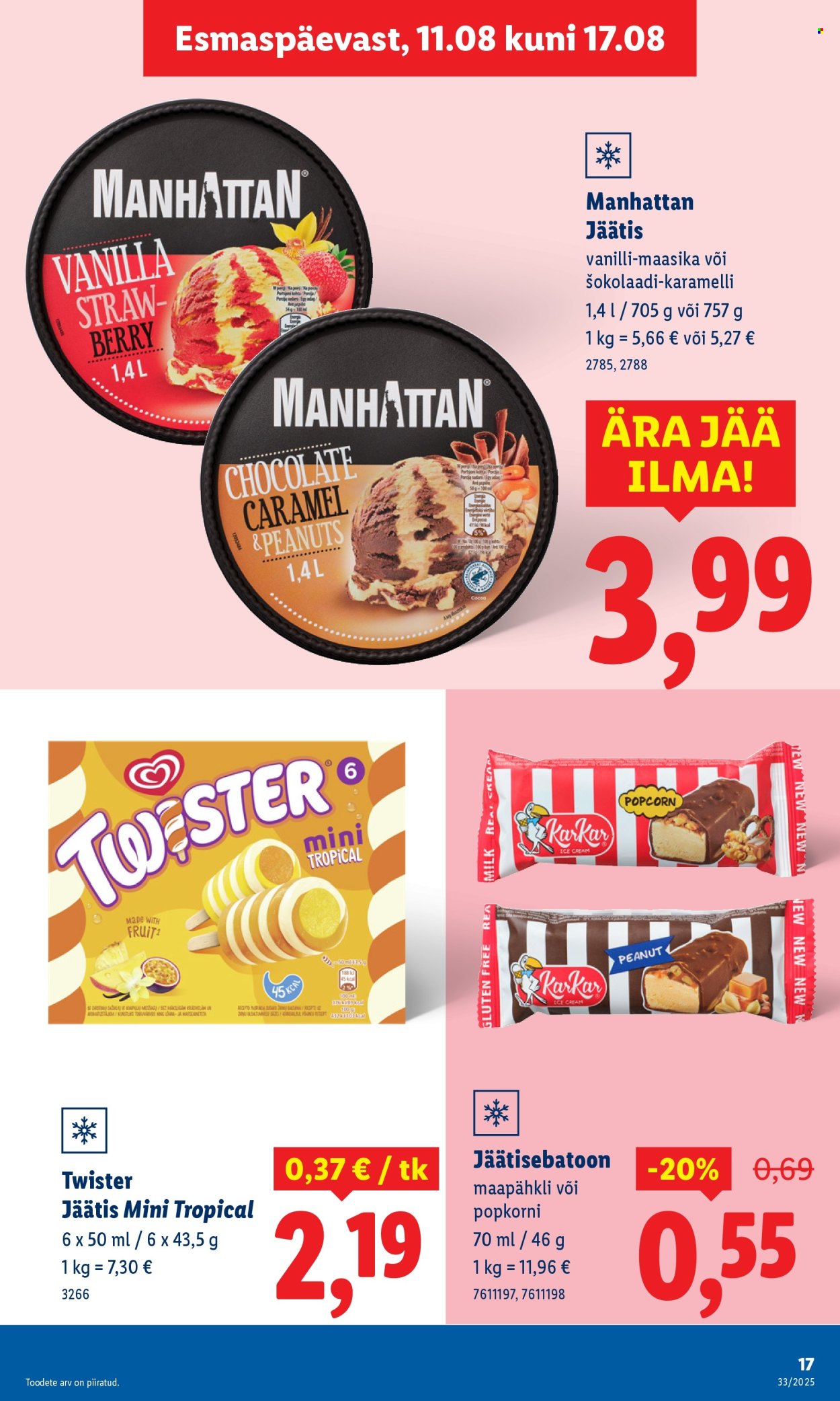 Lidl kliendileht - Kliendileht (11.08 - 17.08.2025)