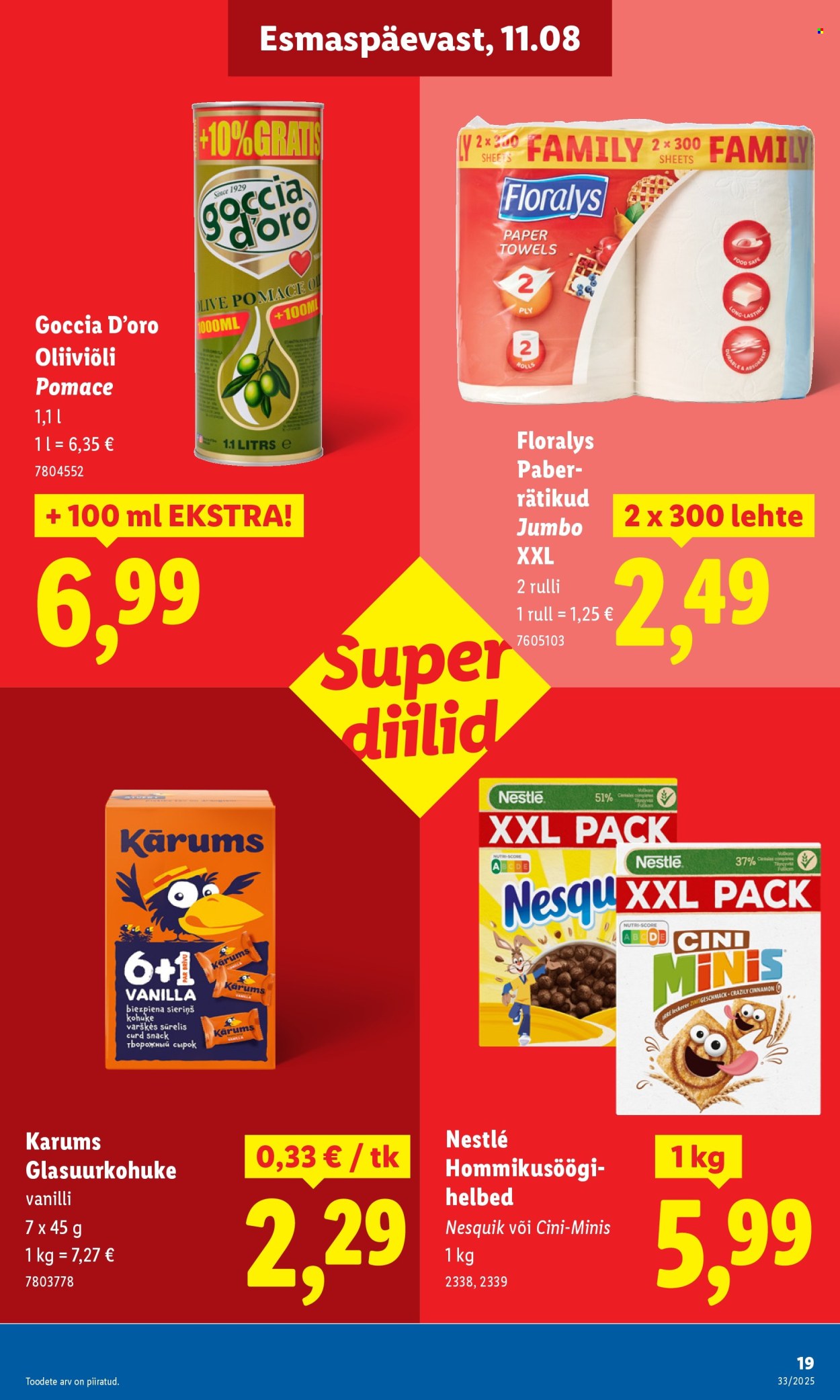 Lidl kliendileht - Kliendileht (11.08 - 17.08.2025)