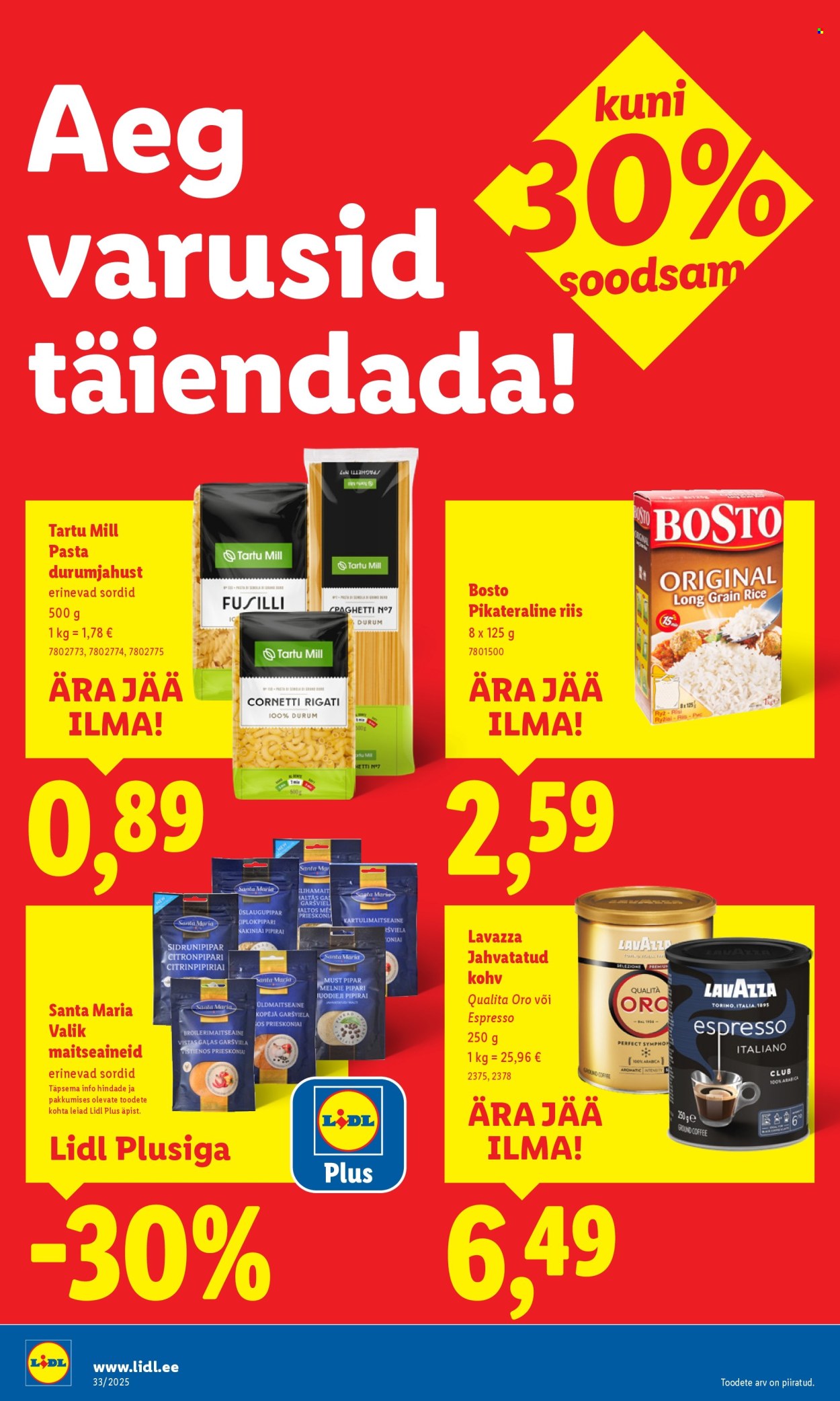 Lidl kliendileht - Kliendileht (11.08 - 17.08.2025)