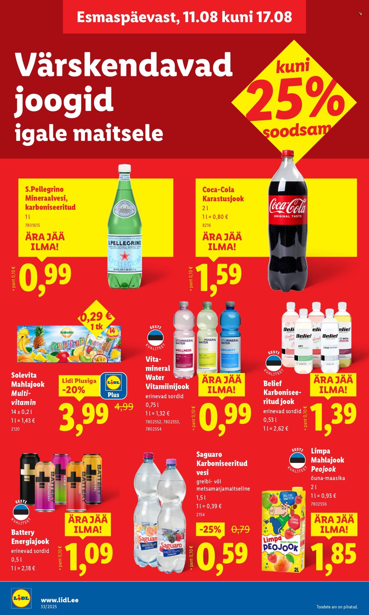 Lidl kliendileht - Kliendileht (11.08 - 17.08.2025)