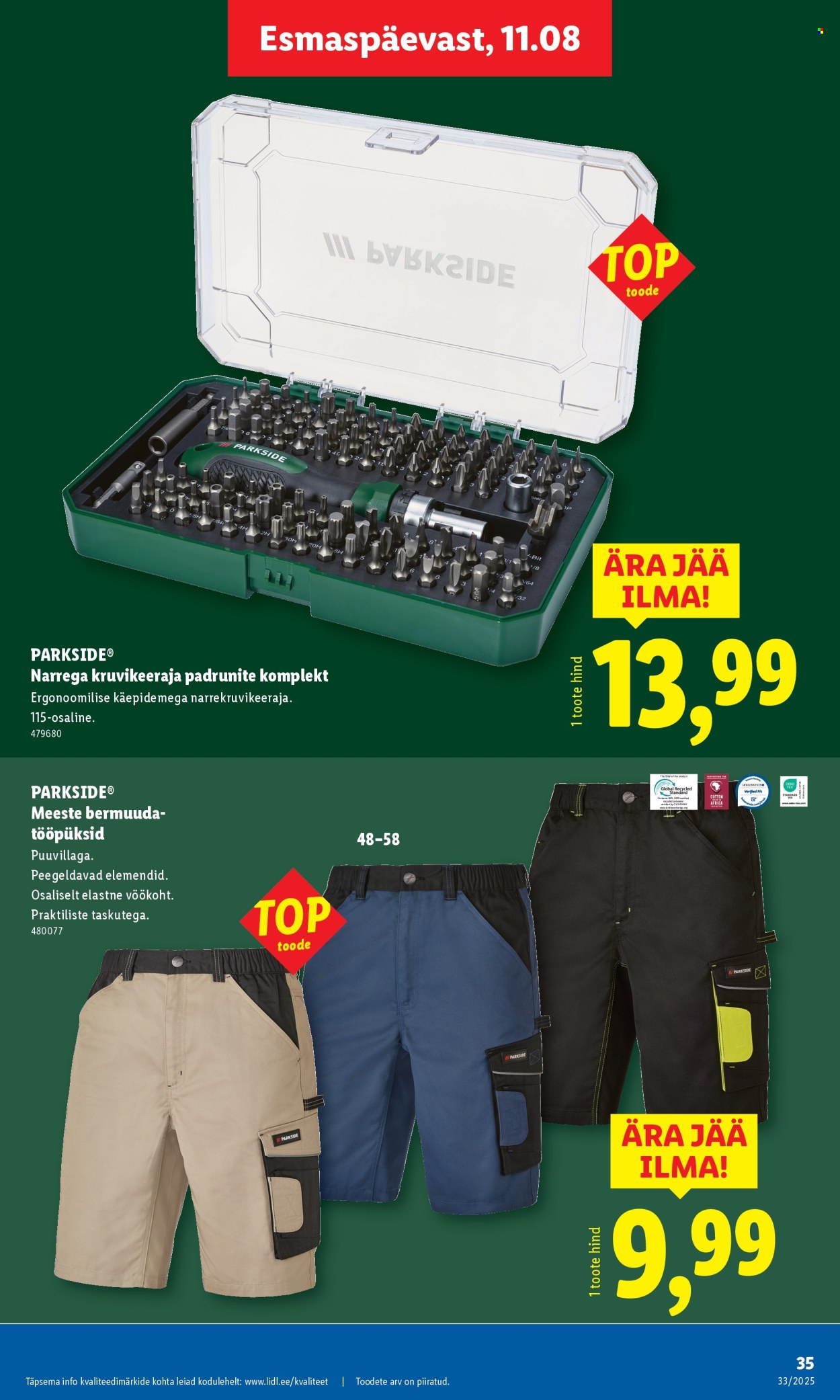 Lidl kliendileht - Kliendileht (11.08 - 17.08.2025)