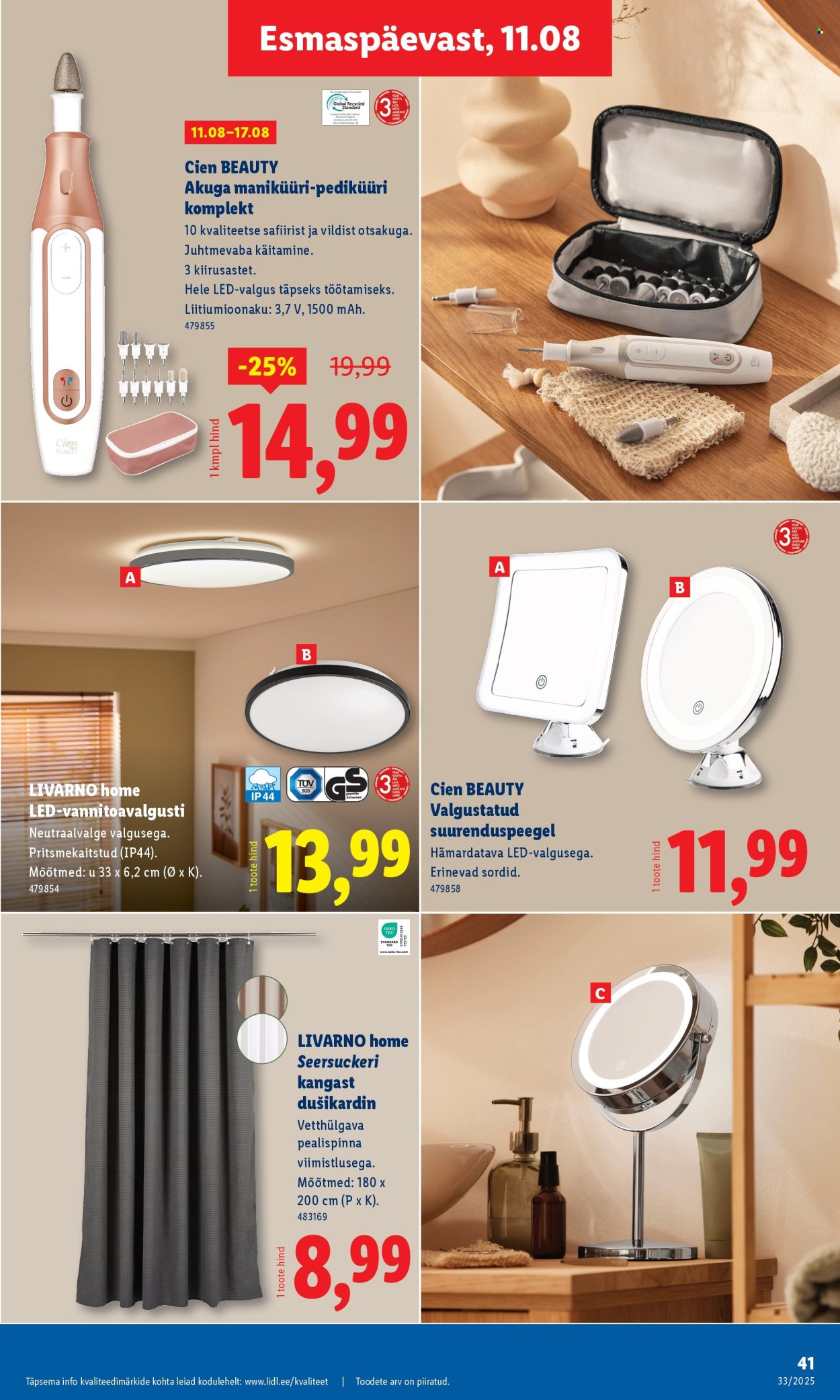 Lidl kliendileht - Kliendileht (11.08 - 17.08.2025)