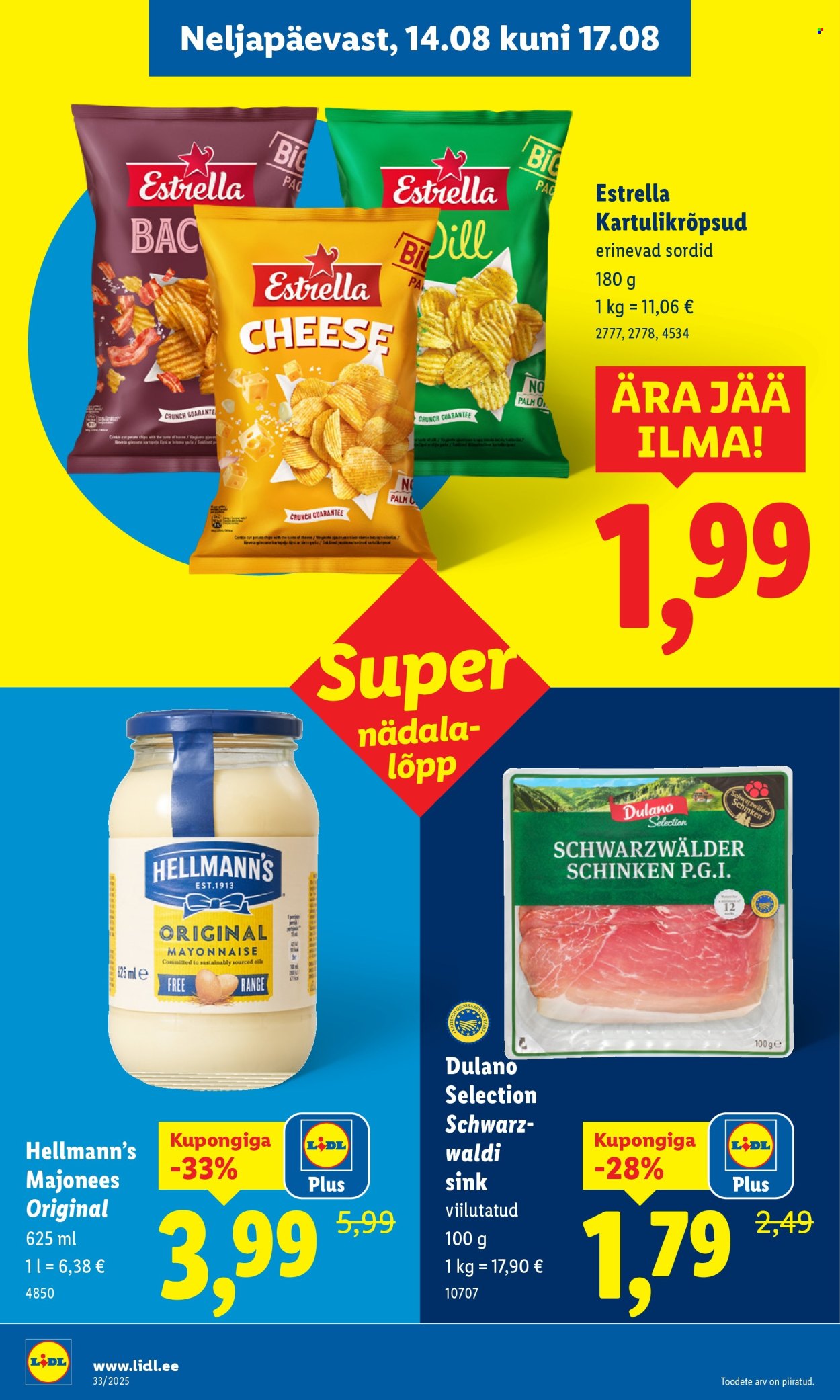 Lidl kliendileht - Kliendileht (11.08 - 17.08.2025)