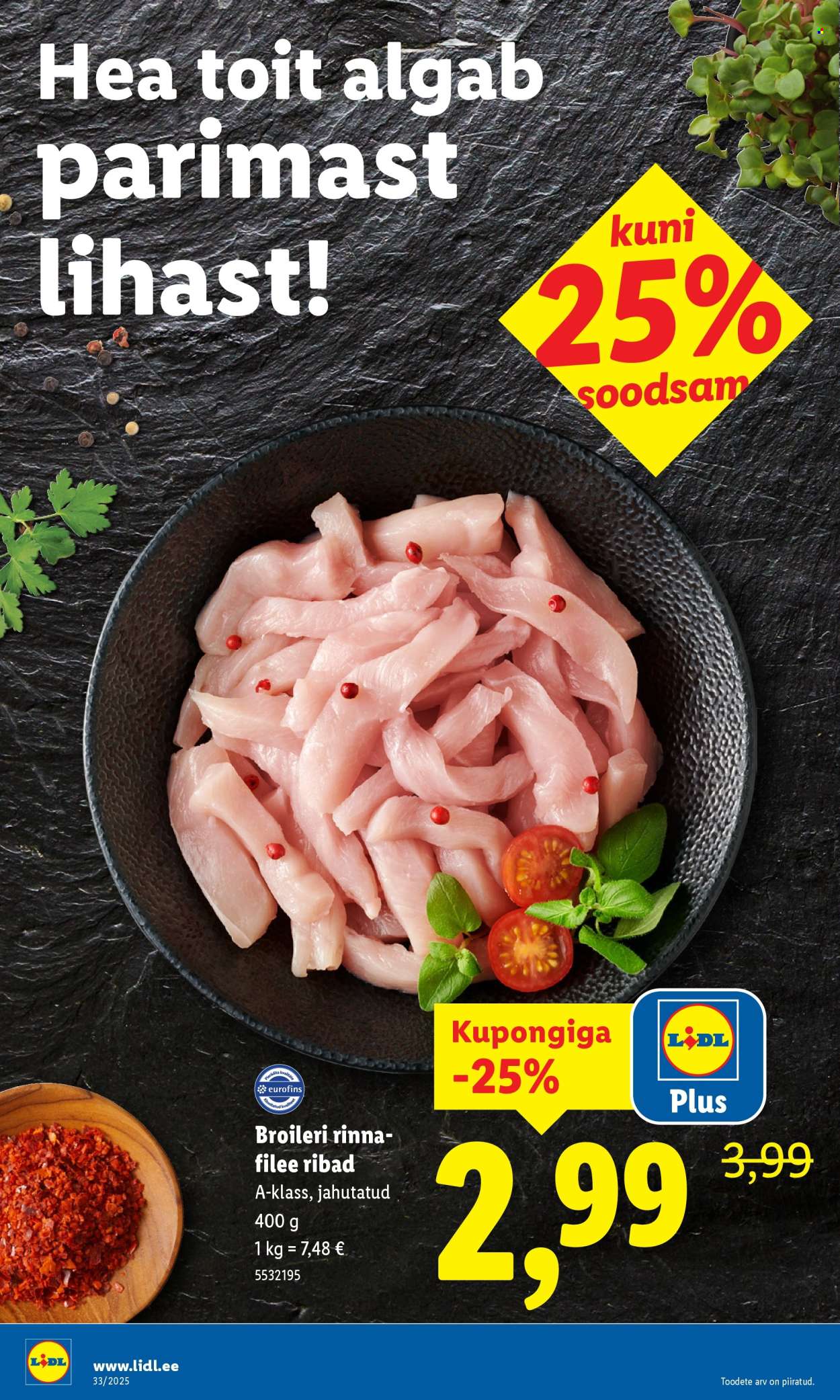 Lidl kliendileht - Kliendileht (11.08 - 17.08.2025)