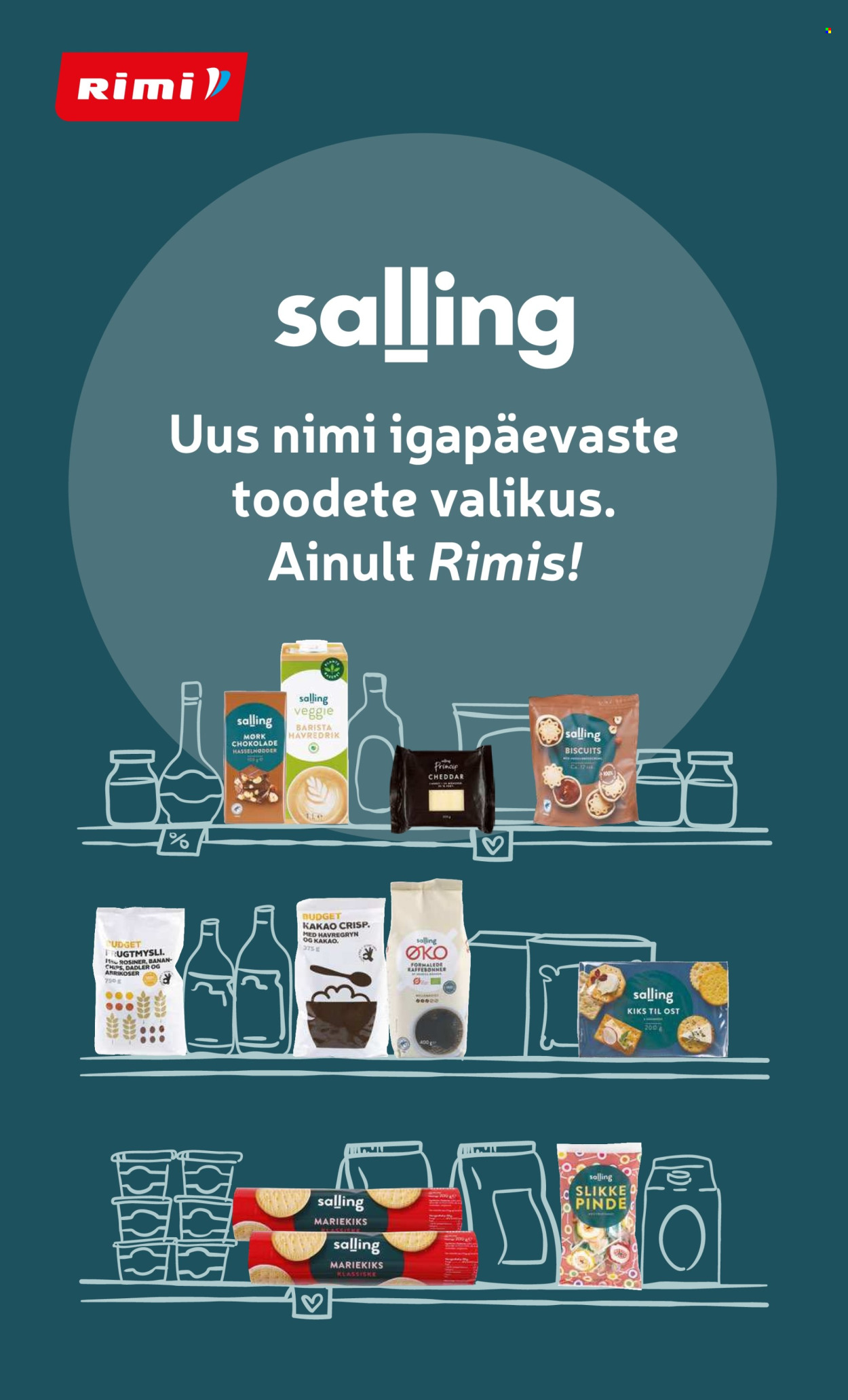 Rimi kliendileht - Sallingu tootekataloog – uus nimi igapäevaste toodete valikus (28.10 - 17.11.2025)
