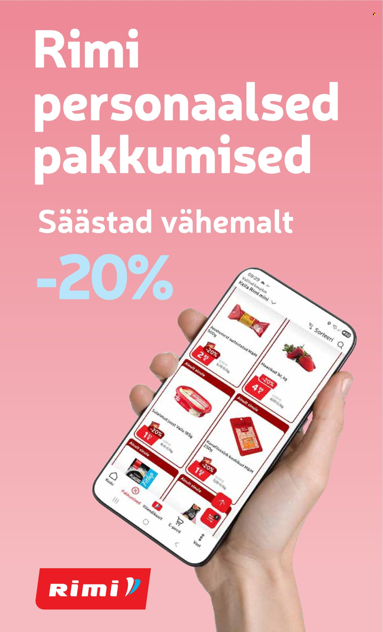 Rimi kliendileht (21.07 - 27.07.2026)