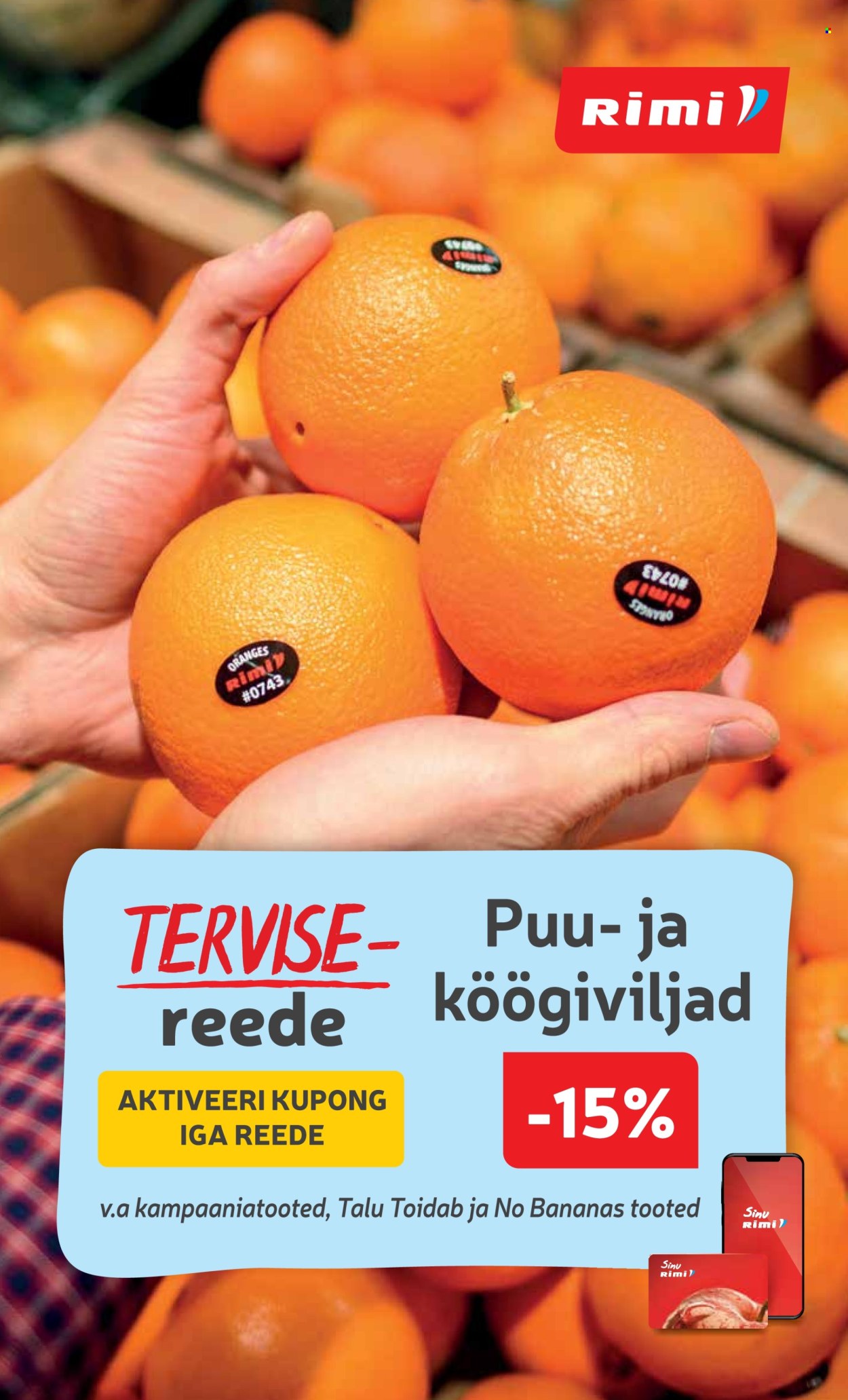 Rimi kliendileht (21.07 - 27.07.2026)