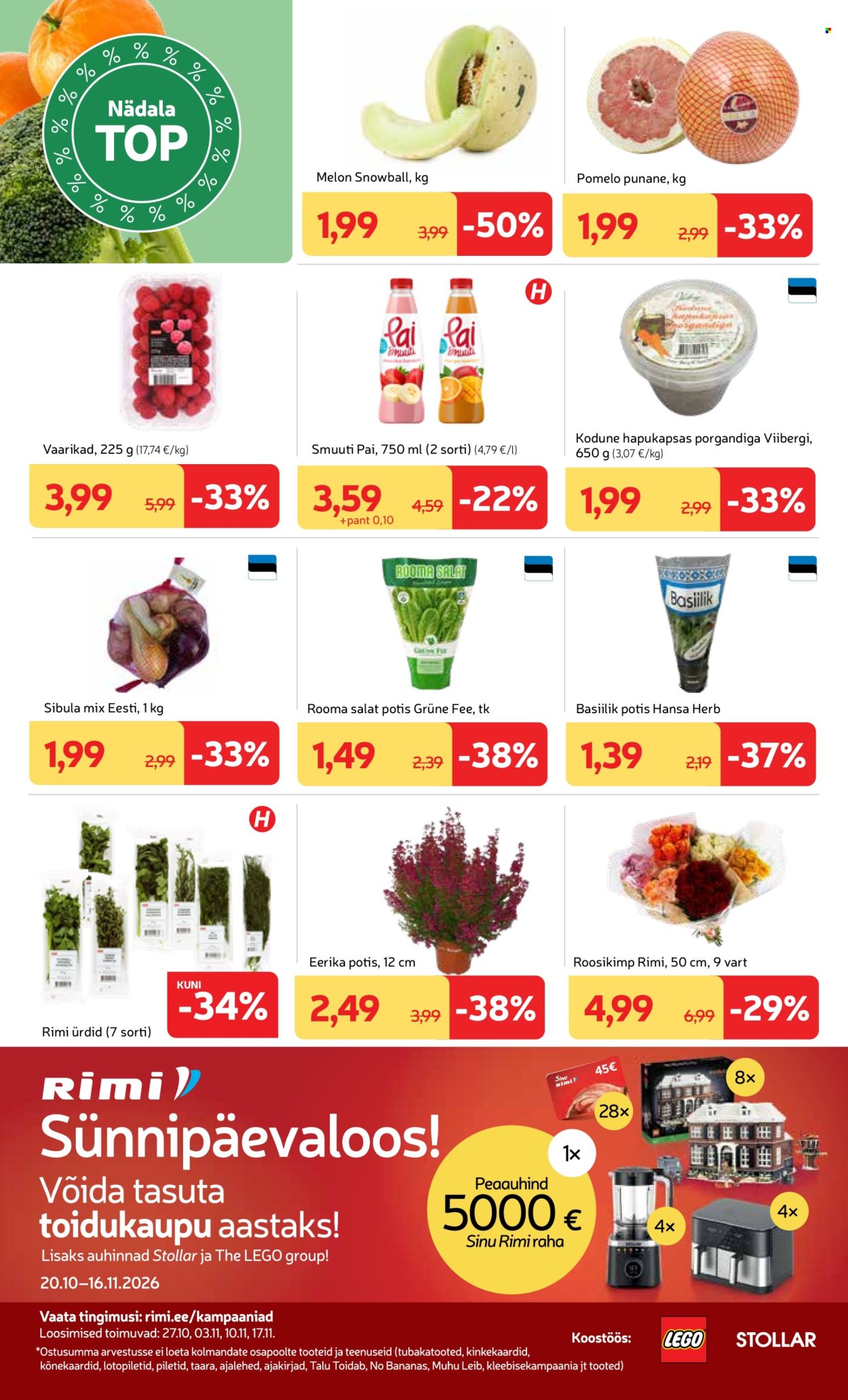 Rimi kliendileht (20.10 - 26.10.2026)