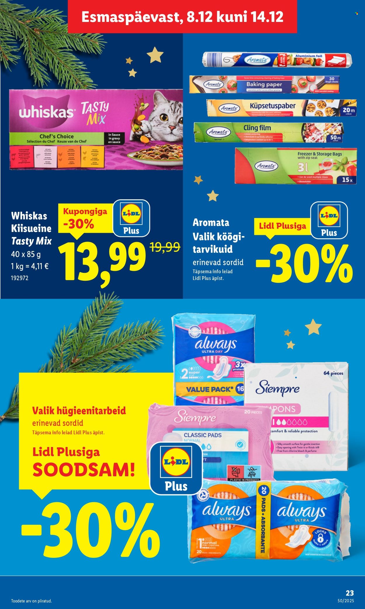 Lidl kliendileht - Kliendileht (8.12 - 14.12.2025)