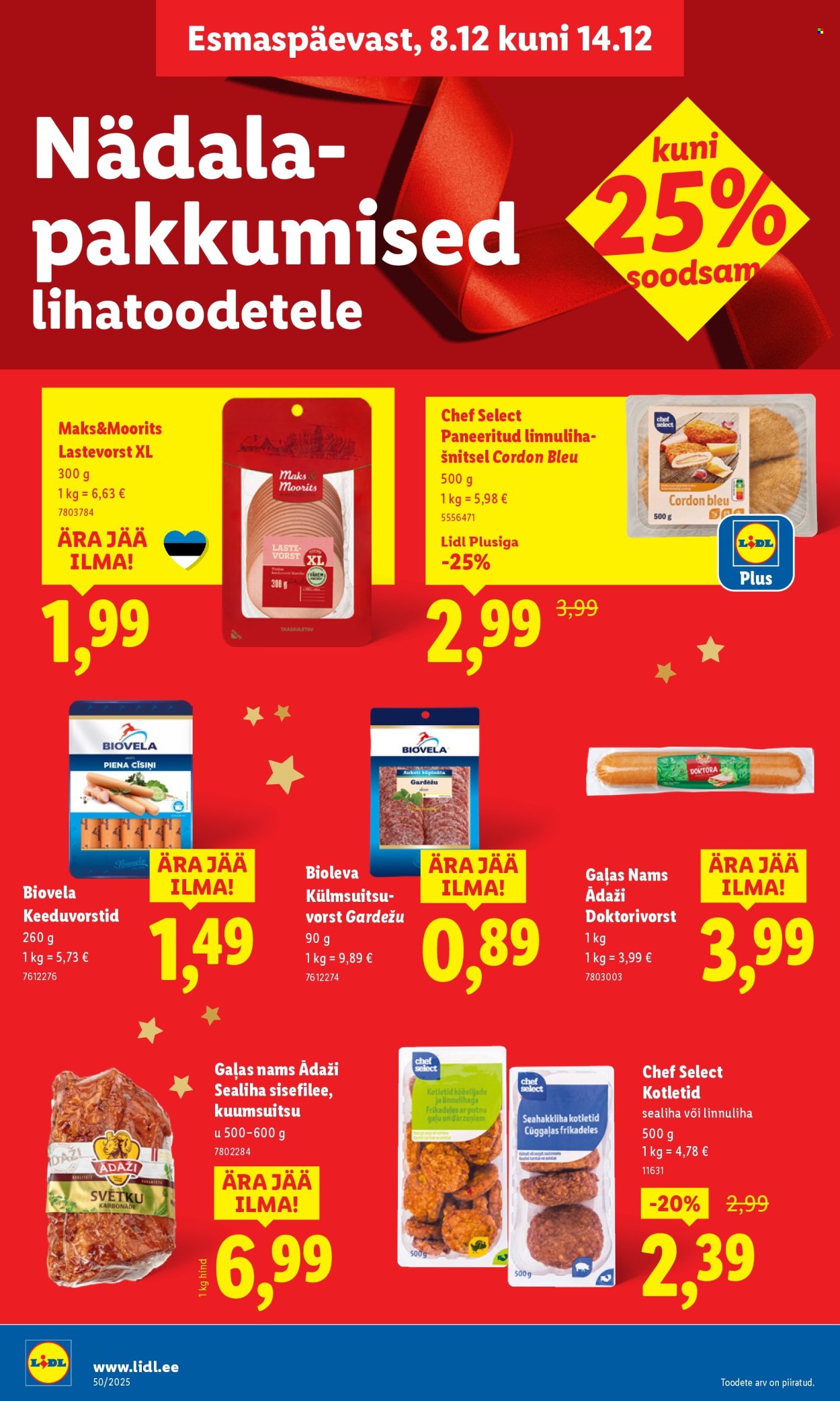 Lidl kliendileht - Kliendileht (8.12 - 14.12.2025)
