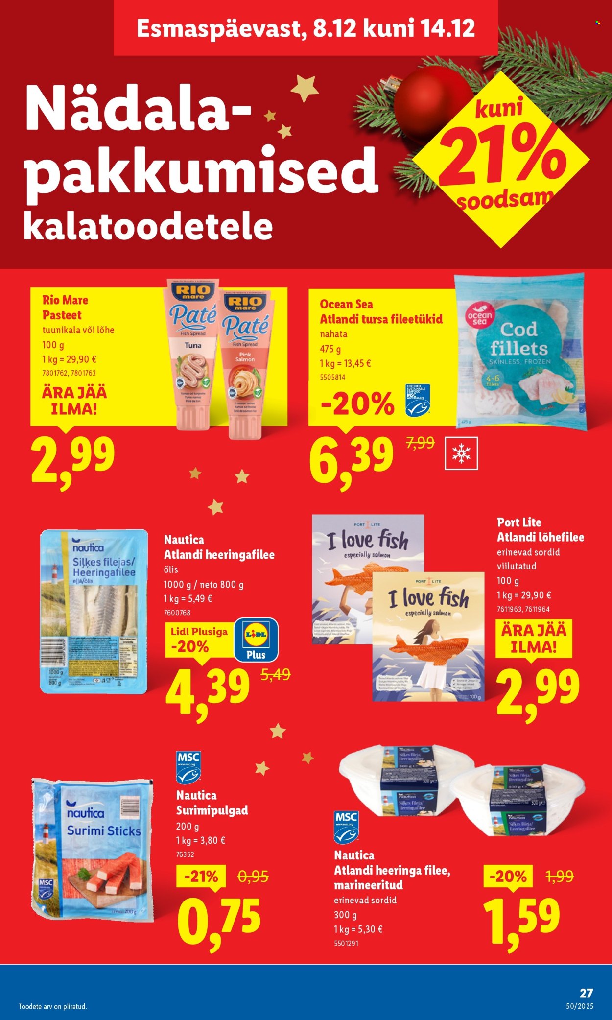 Lidl kliendileht - Kliendileht (8.12 - 14.12.2025)