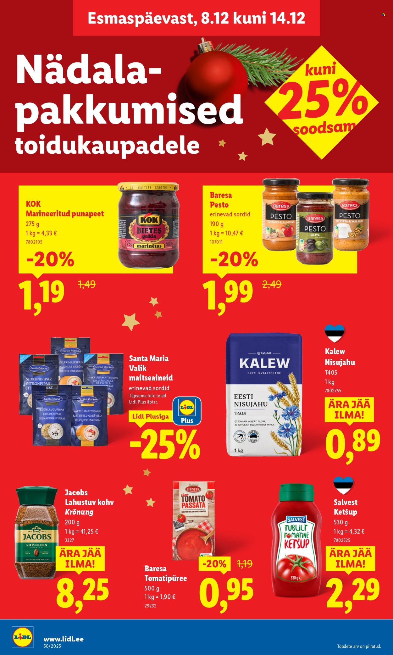 Lidl kliendileht - Kliendileht (8.12 - 14.12.2025)