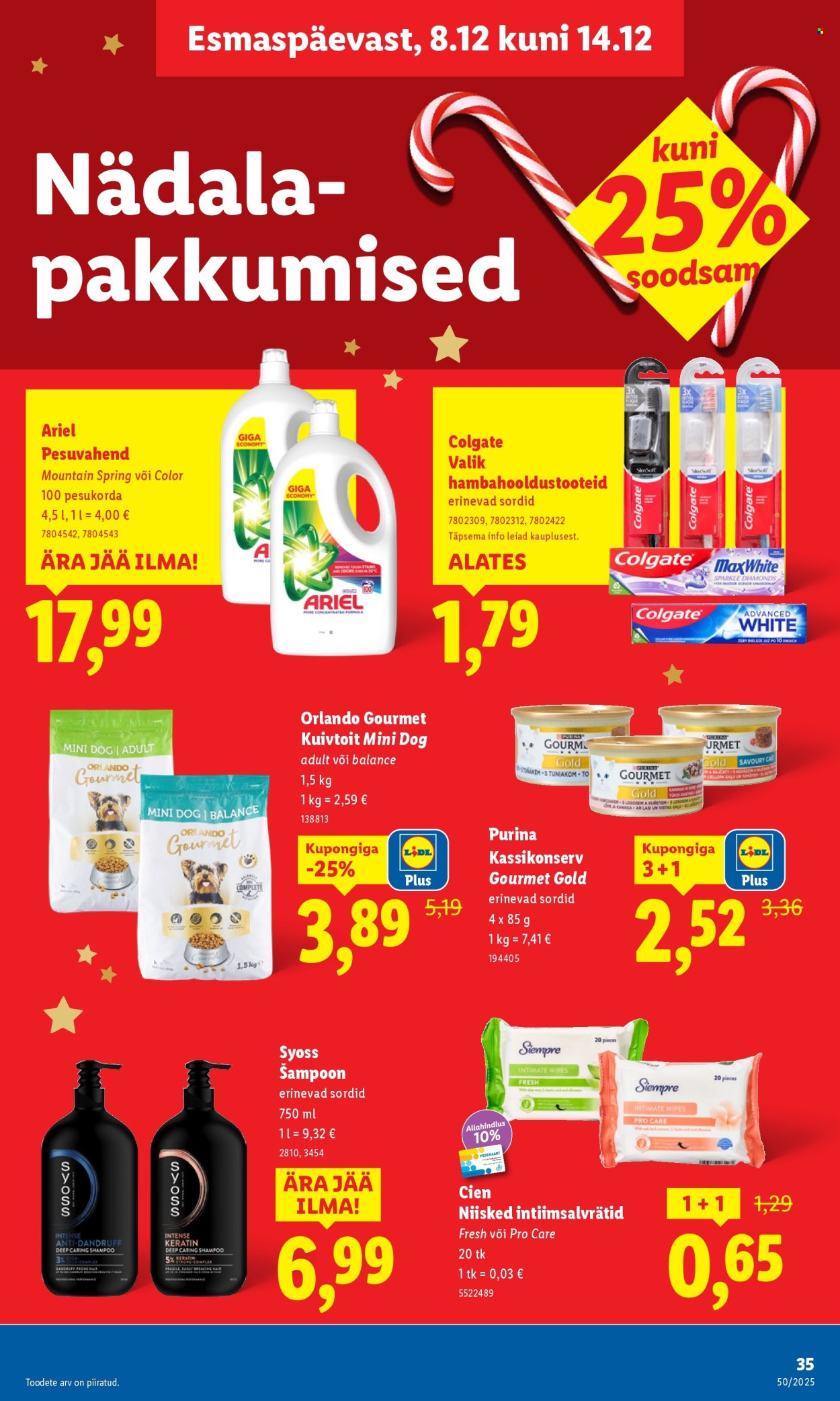 Lidl kliendileht - Kliendileht (8.12 - 14.12.2025)