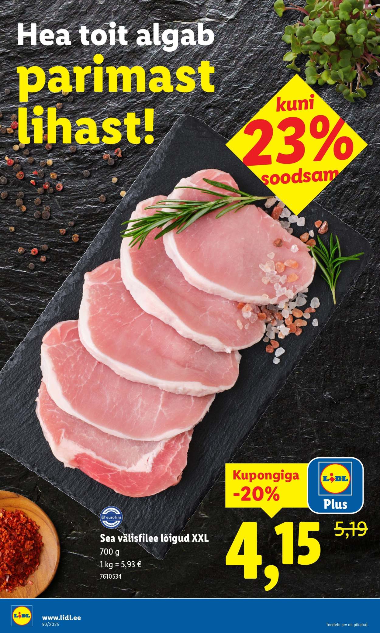 Lidl kliendileht - Kliendileht (8.12 - 14.12.2025)