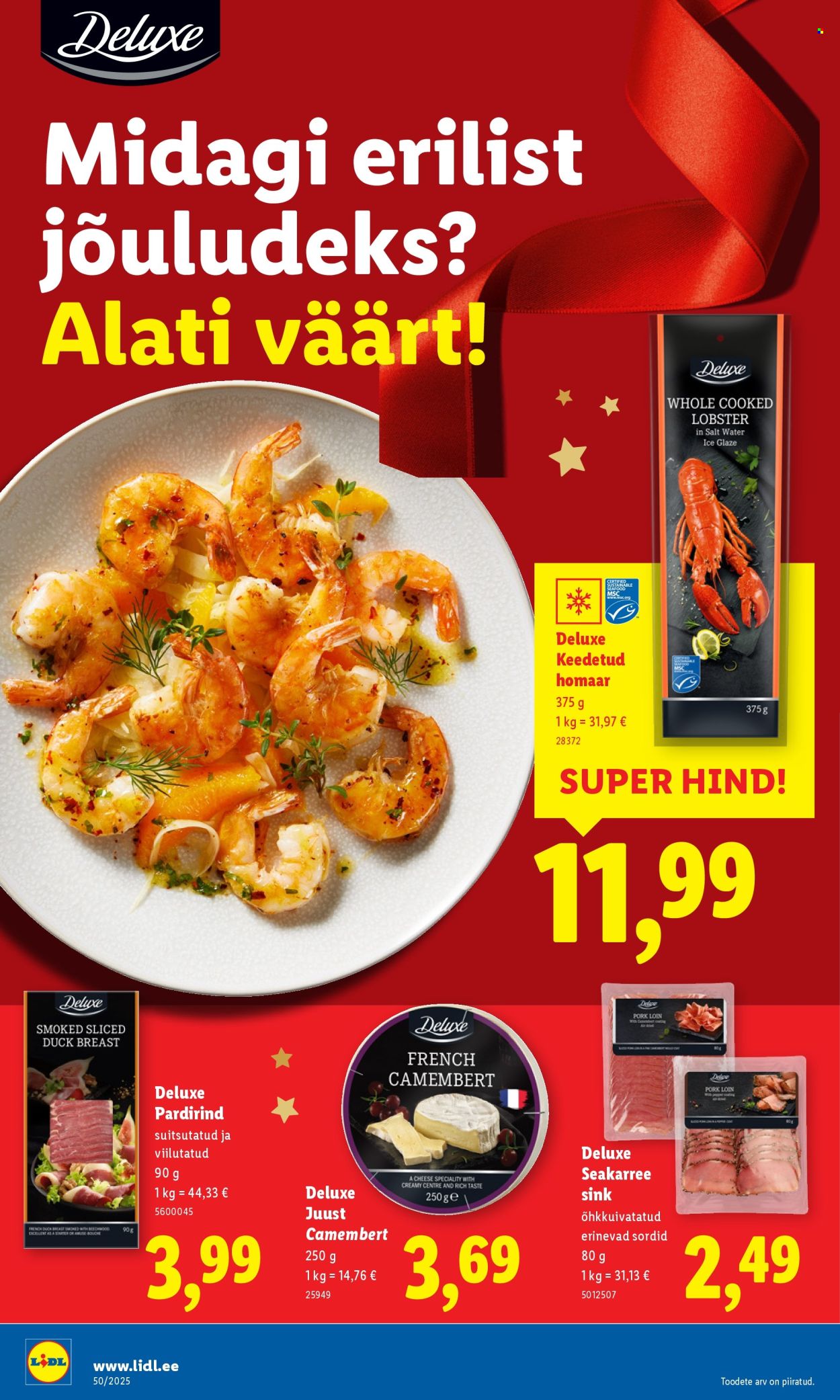 Lidl kliendileht - Kliendileht (8.12 - 14.12.2025)