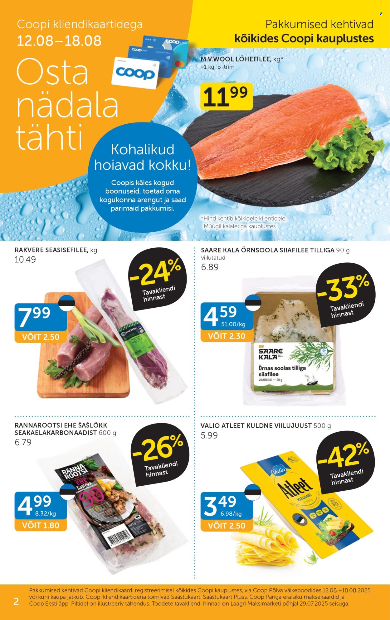 Coop kliendileht (12.08 - 18.08.2025)