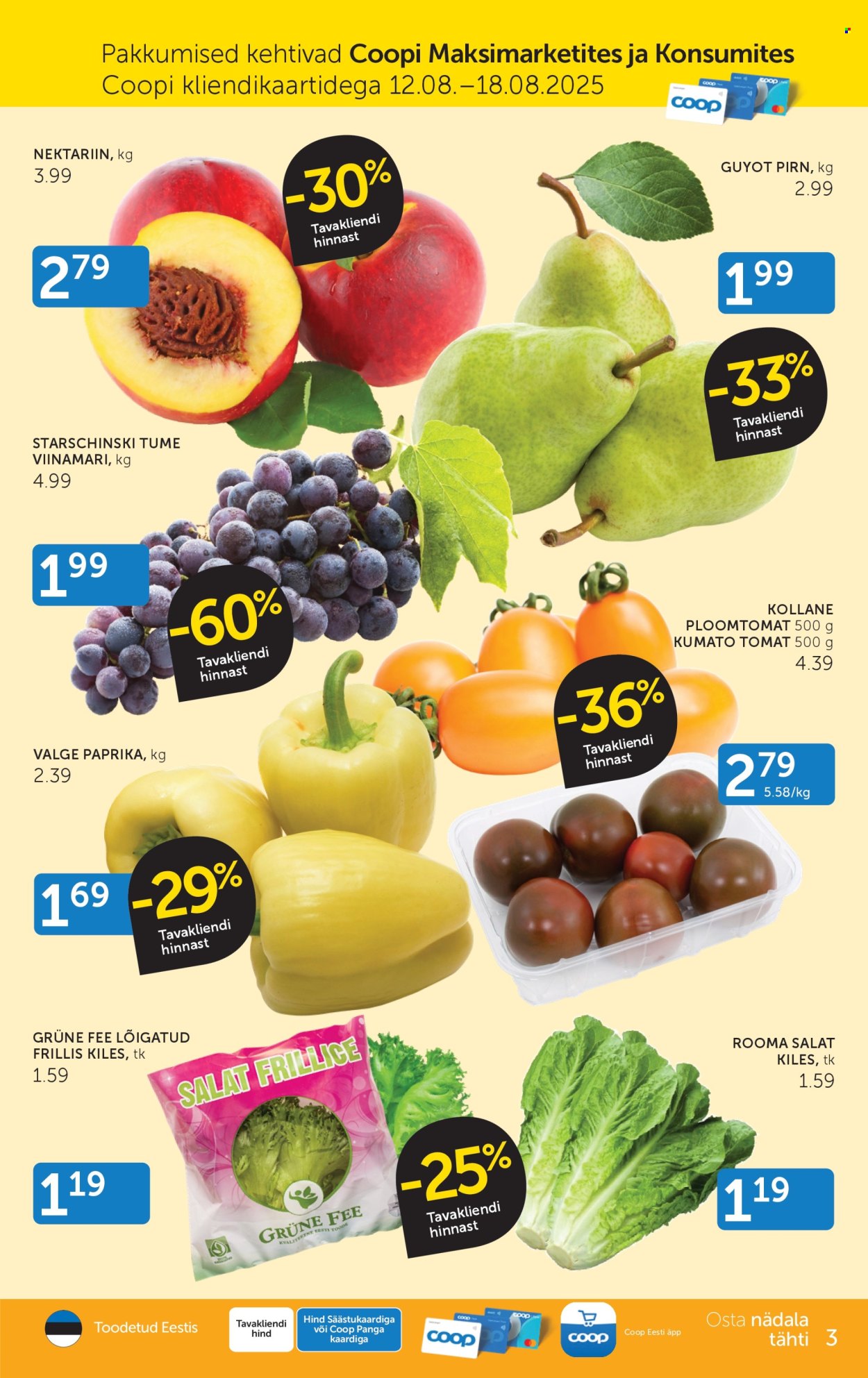 Coop kliendileht (12.08 - 18.08.2025)