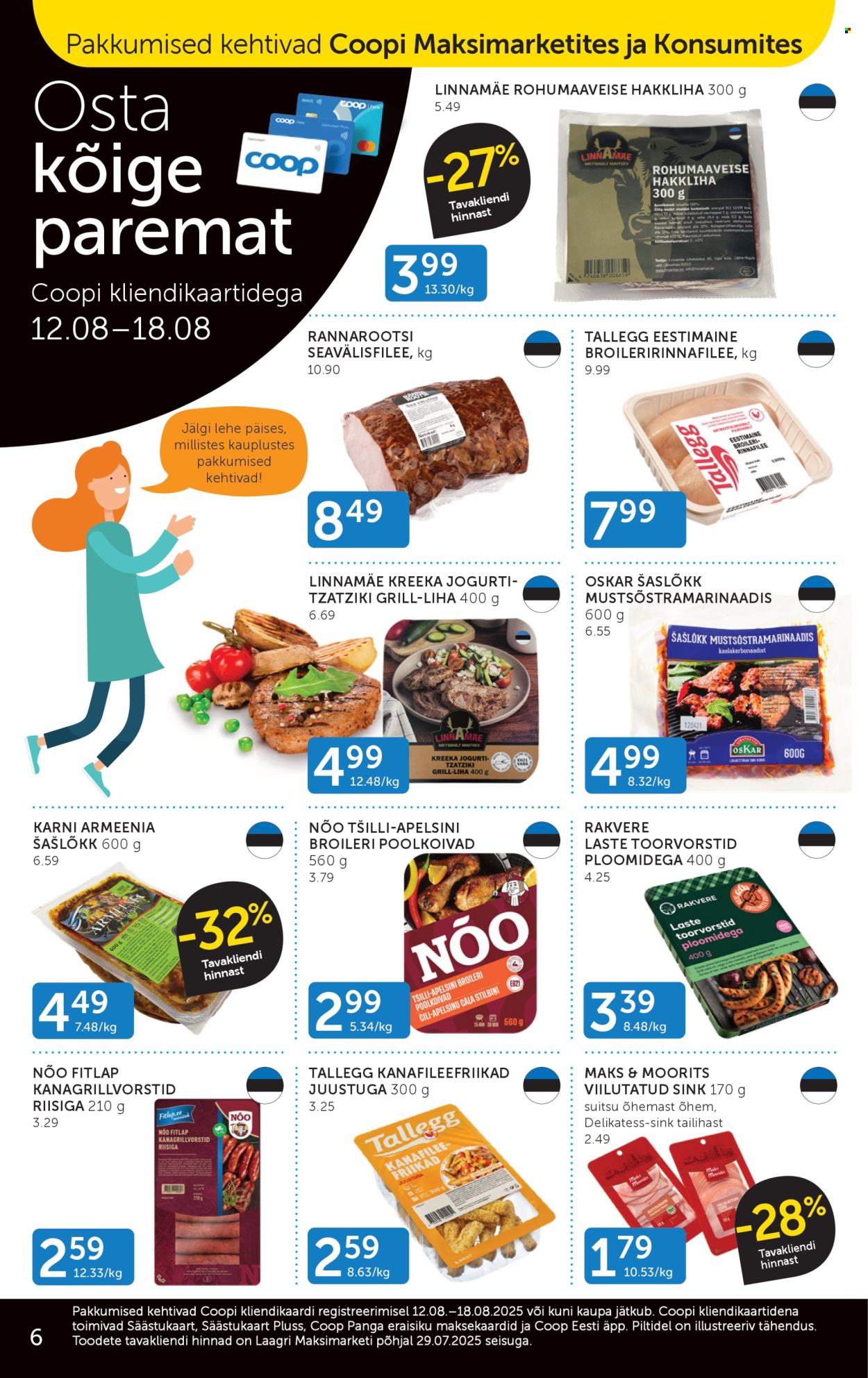 Coop kliendileht (12.08 - 18.08.2025)