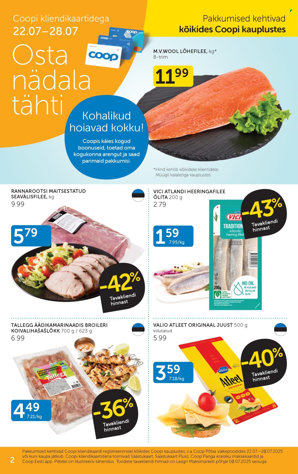 Coop kliendileht (22.07 - 28.07.2025)