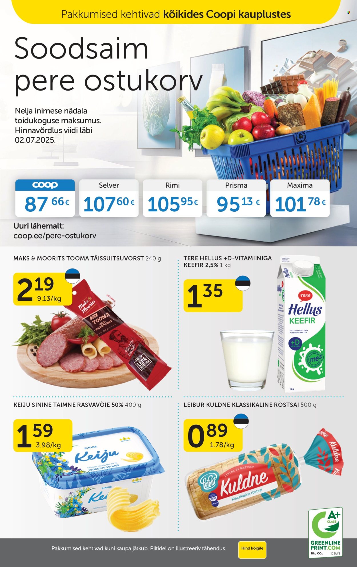 Coop kliendileht (22.07 - 28.07.2025)