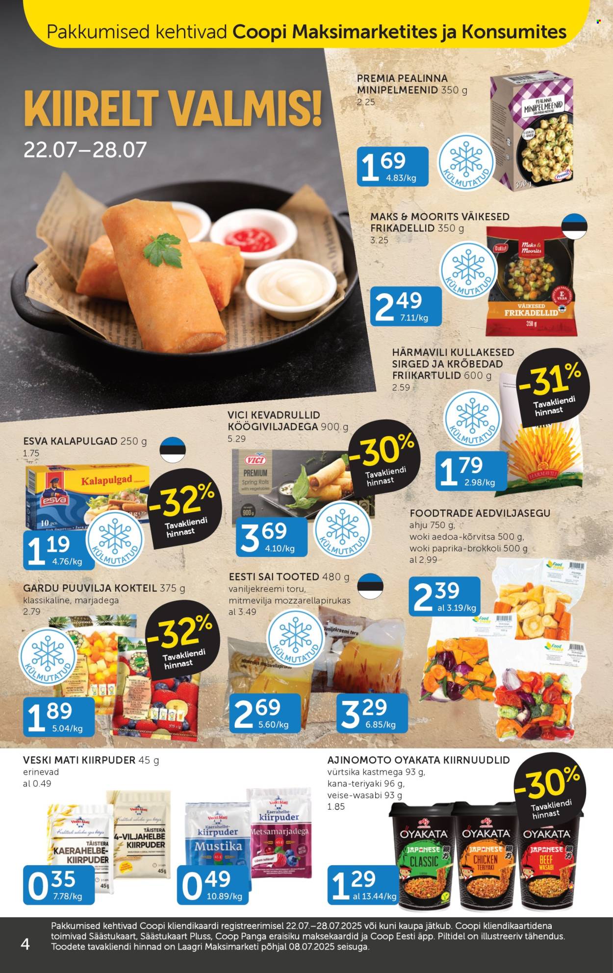 Coop kliendileht (22.07 - 28.07.2025)