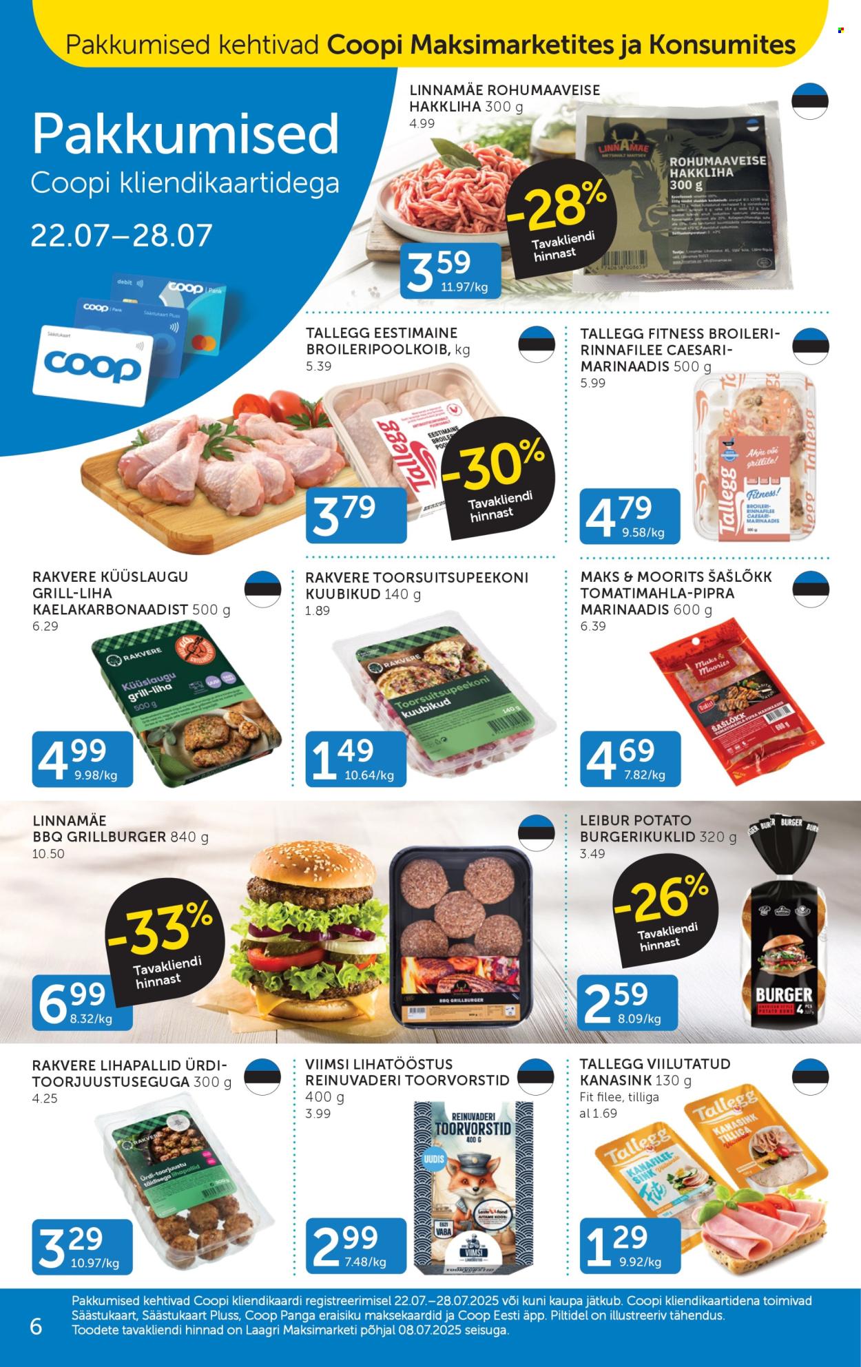 Coop kliendileht (22.07 - 28.07.2025)