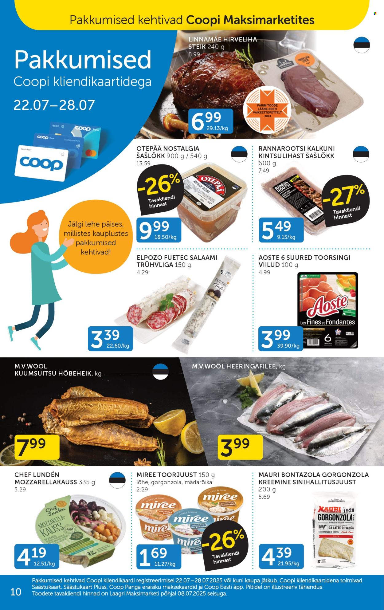 Coop kliendileht (22.07 - 28.07.2025)