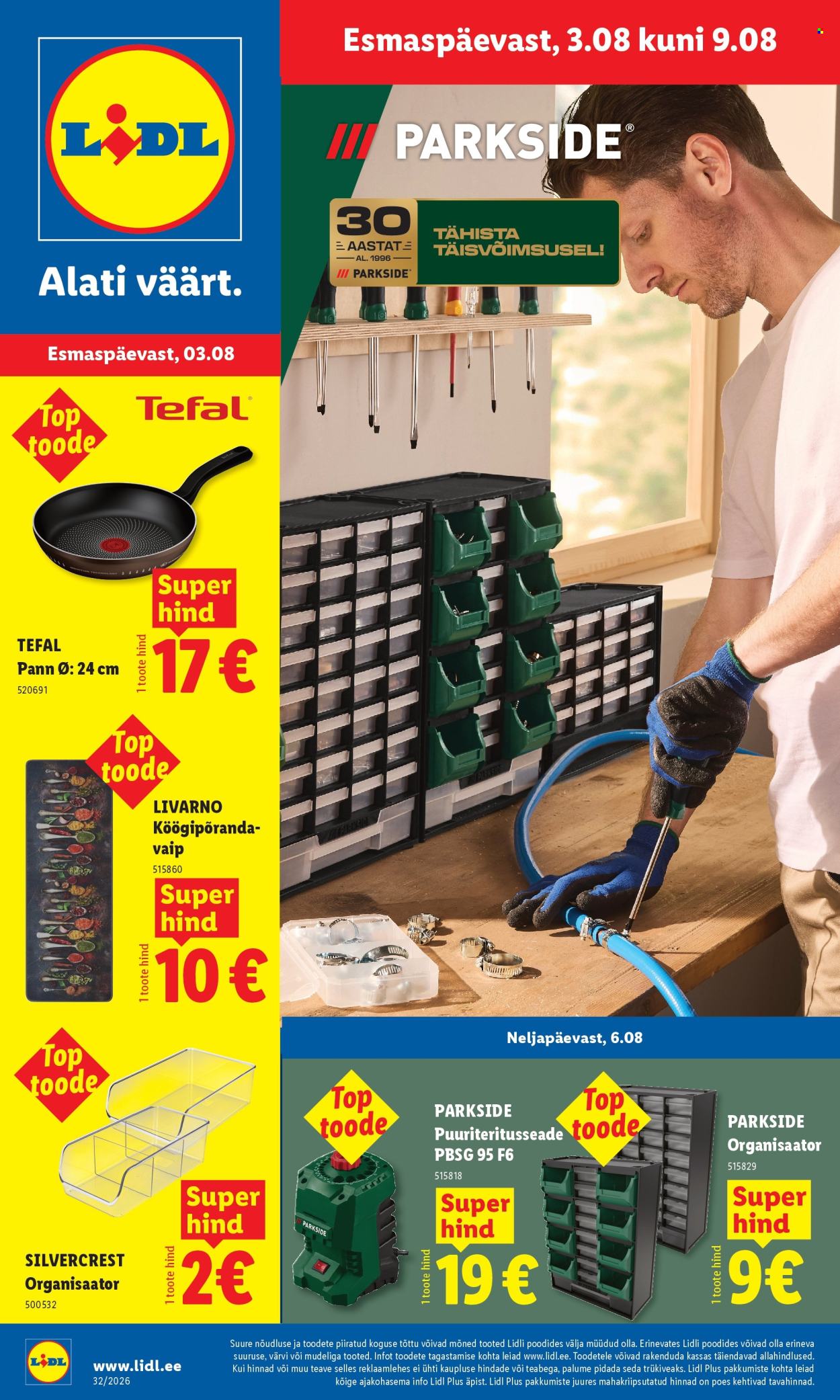 Lidl kliendileht (3.08 - 9.08.2026)