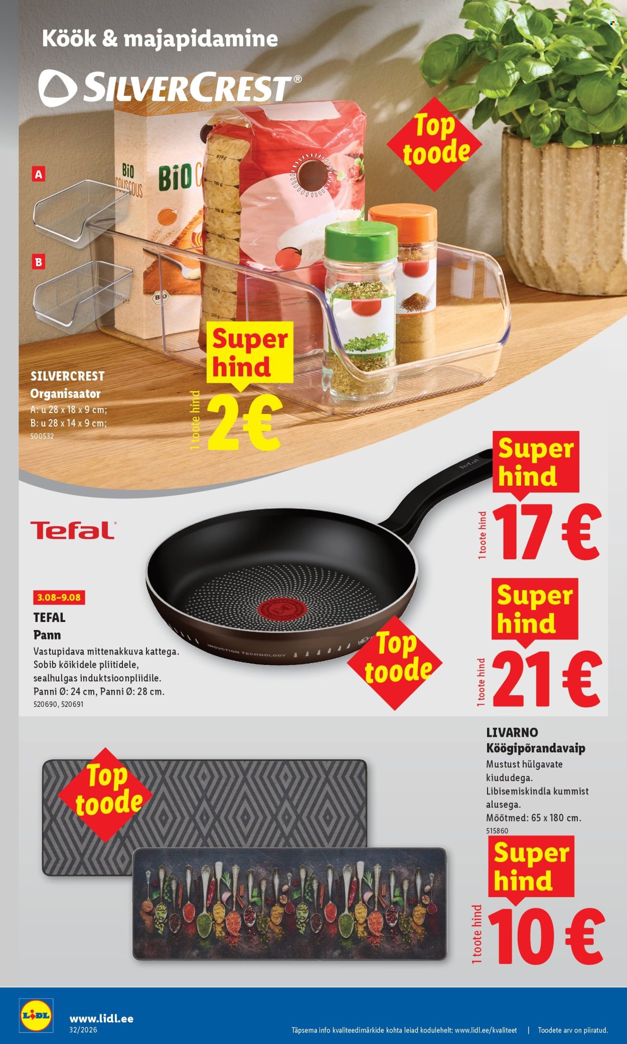 Lidl kliendileht (3.08 - 9.08.2026)