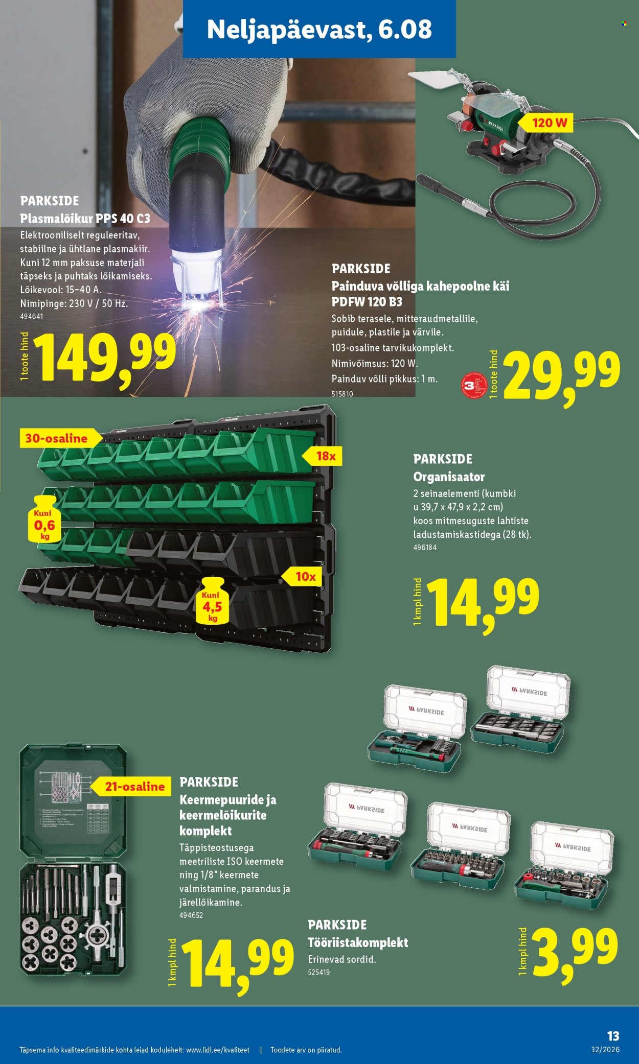 Lidl kliendileht (3.08 - 9.08.2026)