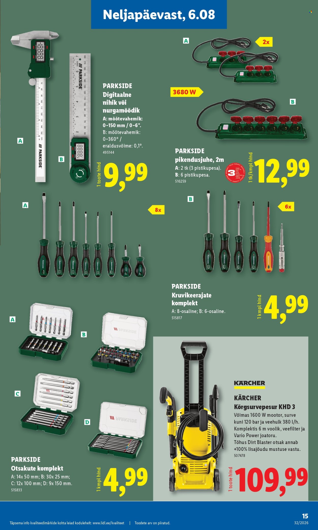 Lidl kliendileht (3.08 - 9.08.2026)