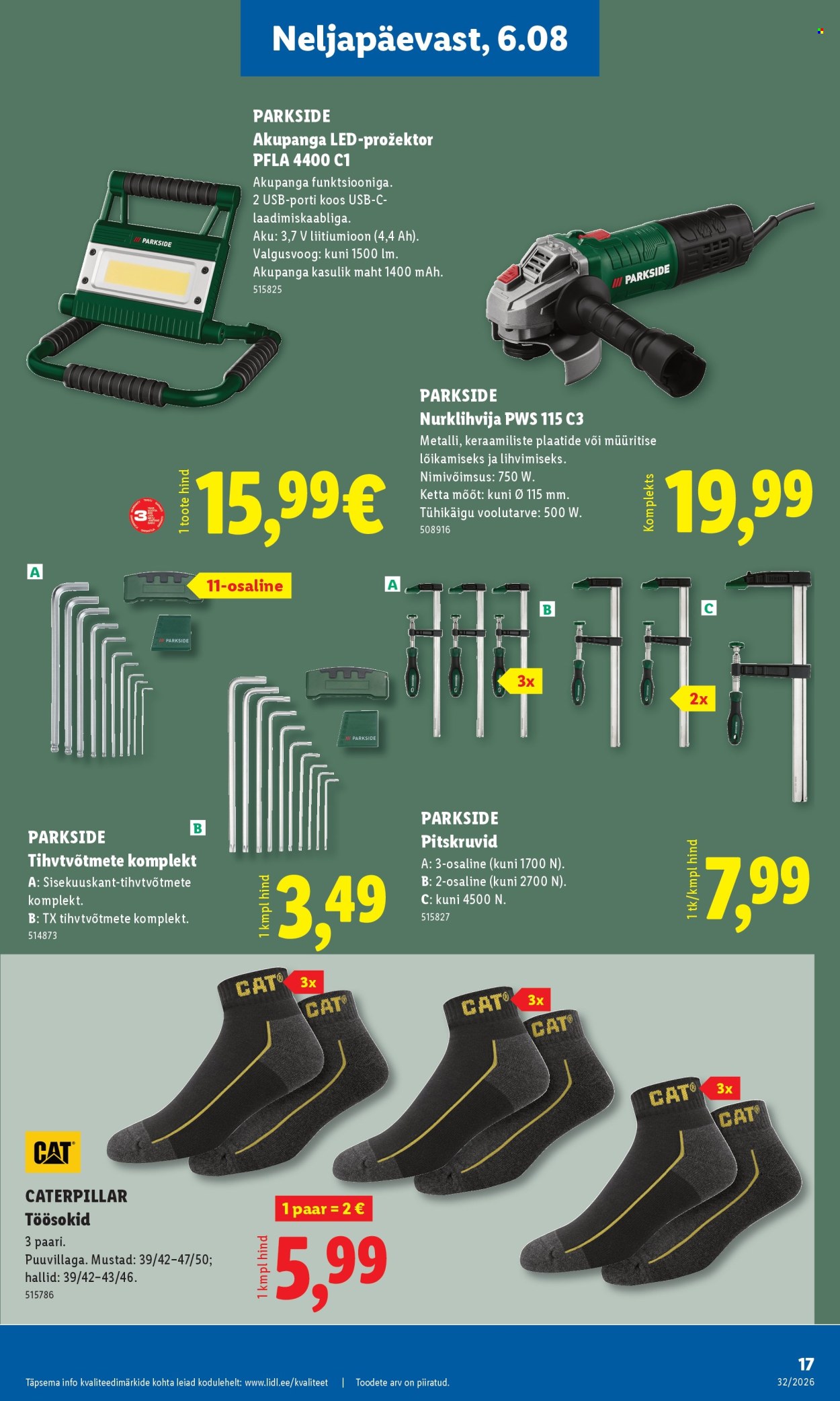 Lidl kliendileht (3.08 - 9.08.2026)