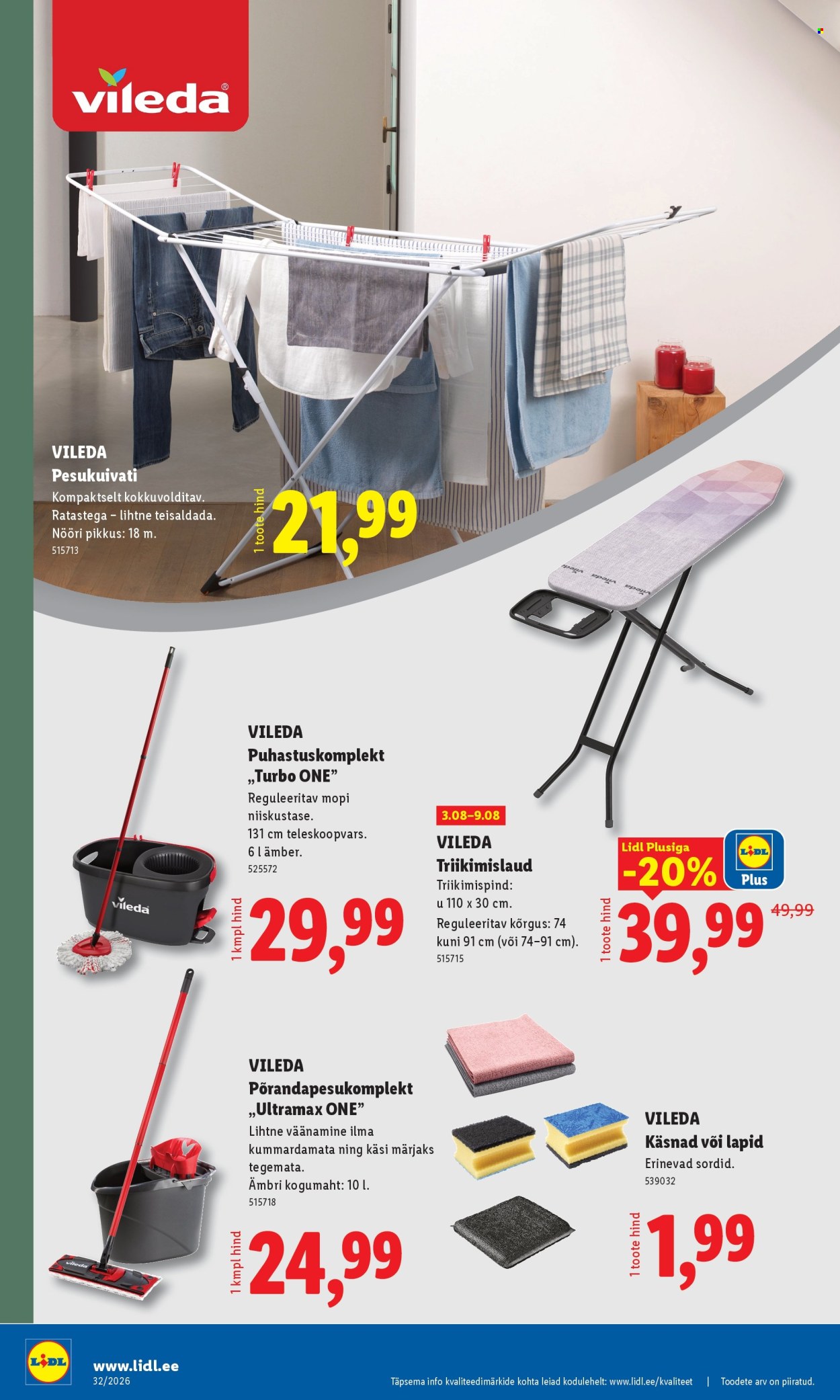 Lidl kliendileht (3.08 - 9.08.2026)