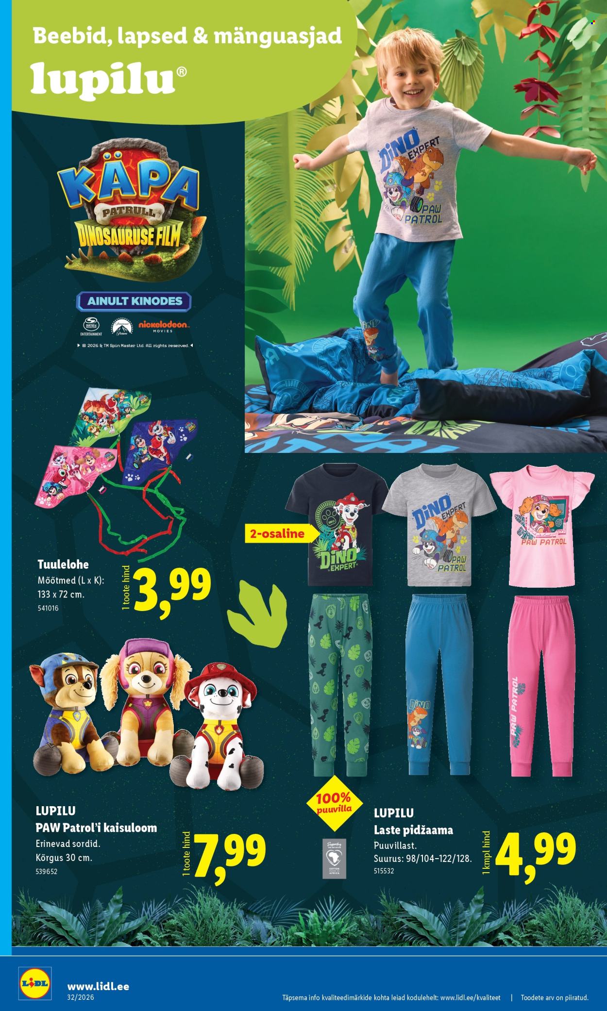 Lidl kliendileht (3.08 - 9.08.2026)
