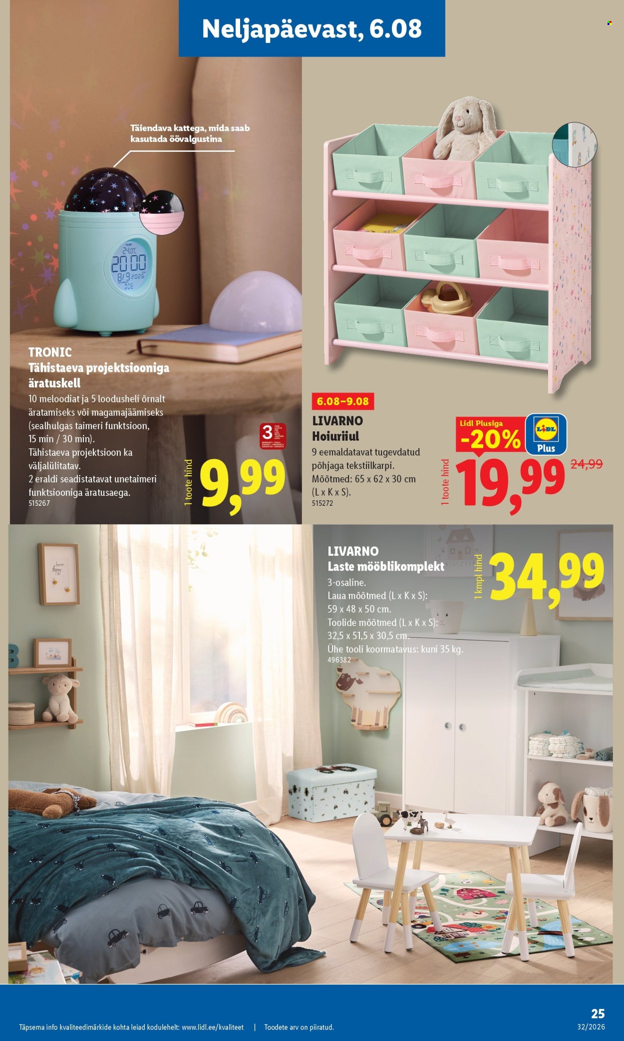 Lidl kliendileht (3.08 - 9.08.2026)