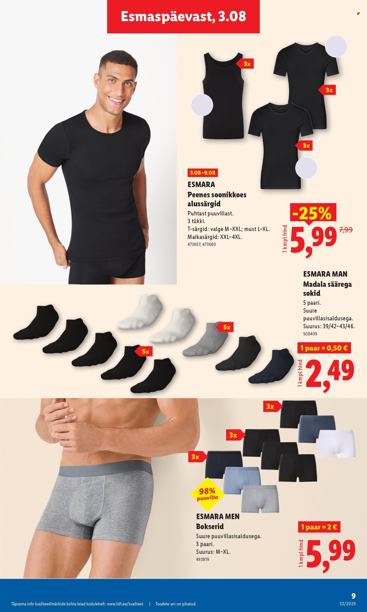 Lidl kliendileht (3.08 - 9.08.2026)